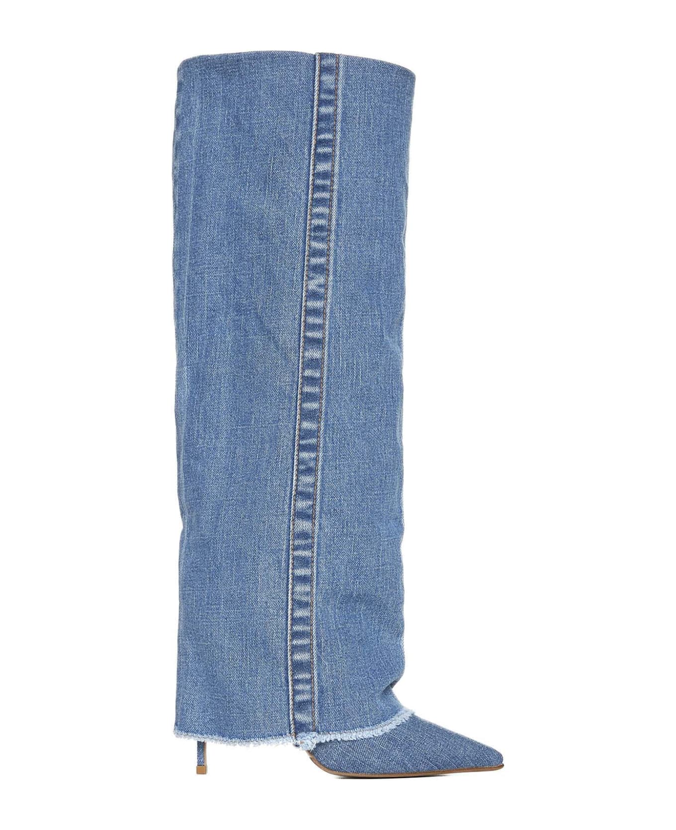 Le Silla Boots - Blue ブーツ