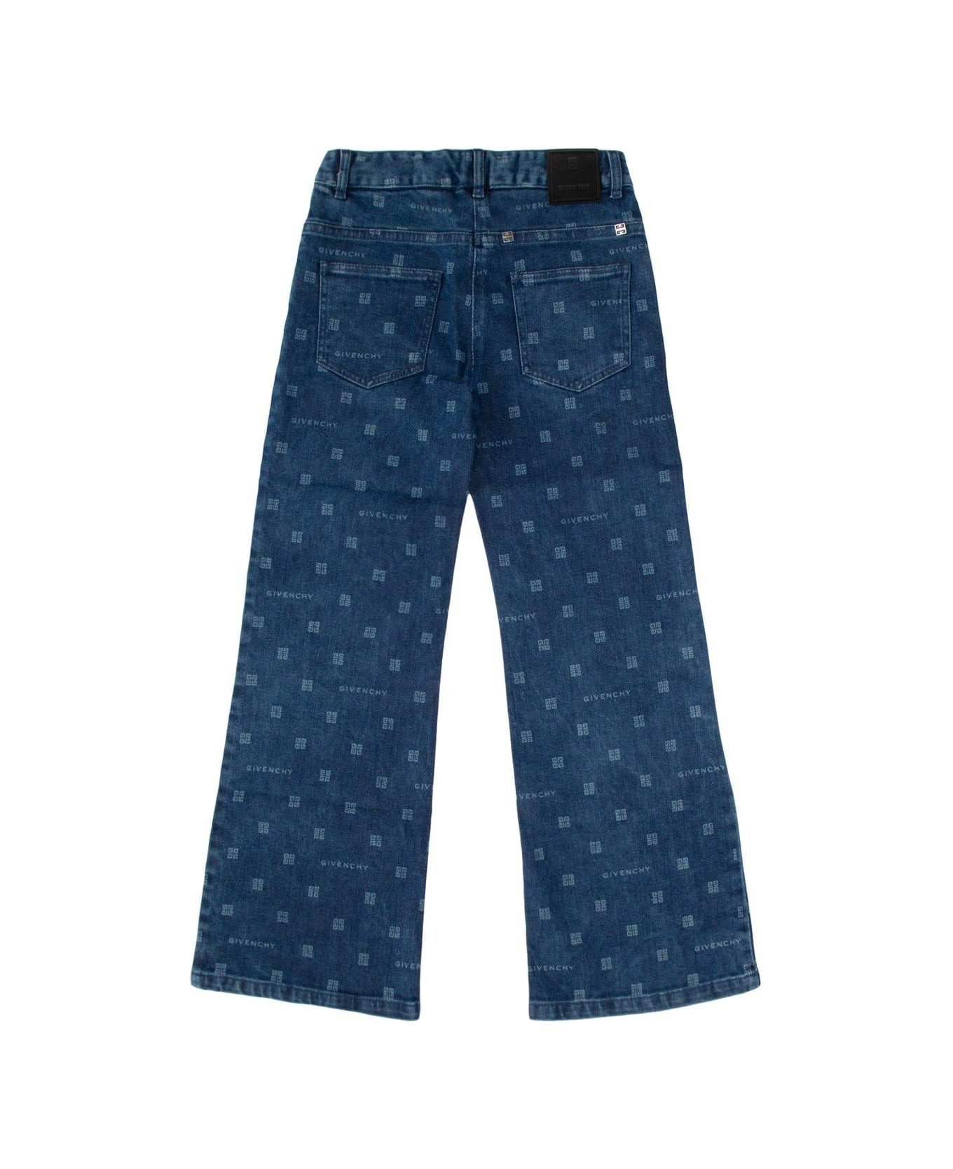 Givenchy 4g Motif Wide-leg Jeans ボトムス