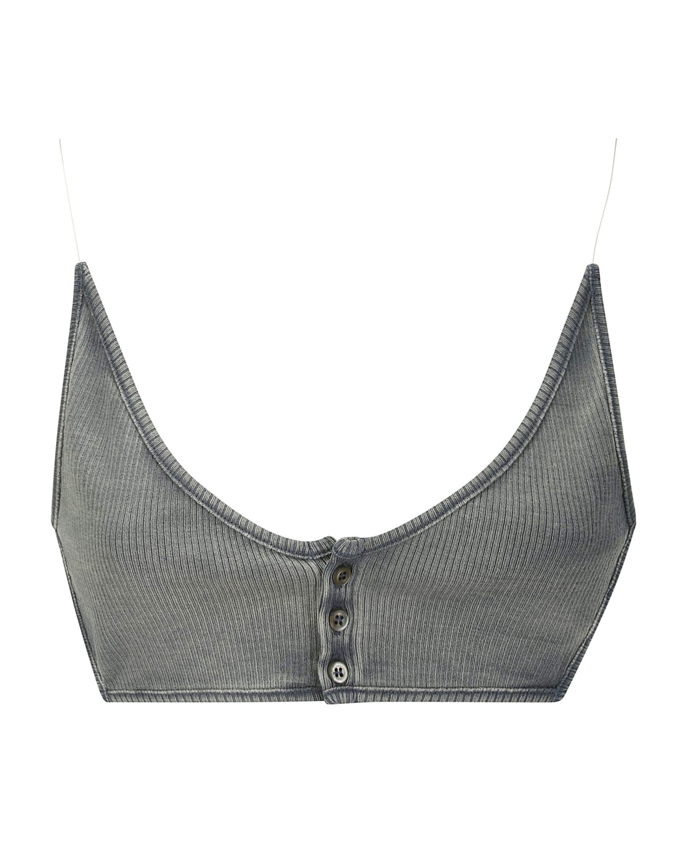 Y/Project Invisible Strap Bralette - BLUE WASHED