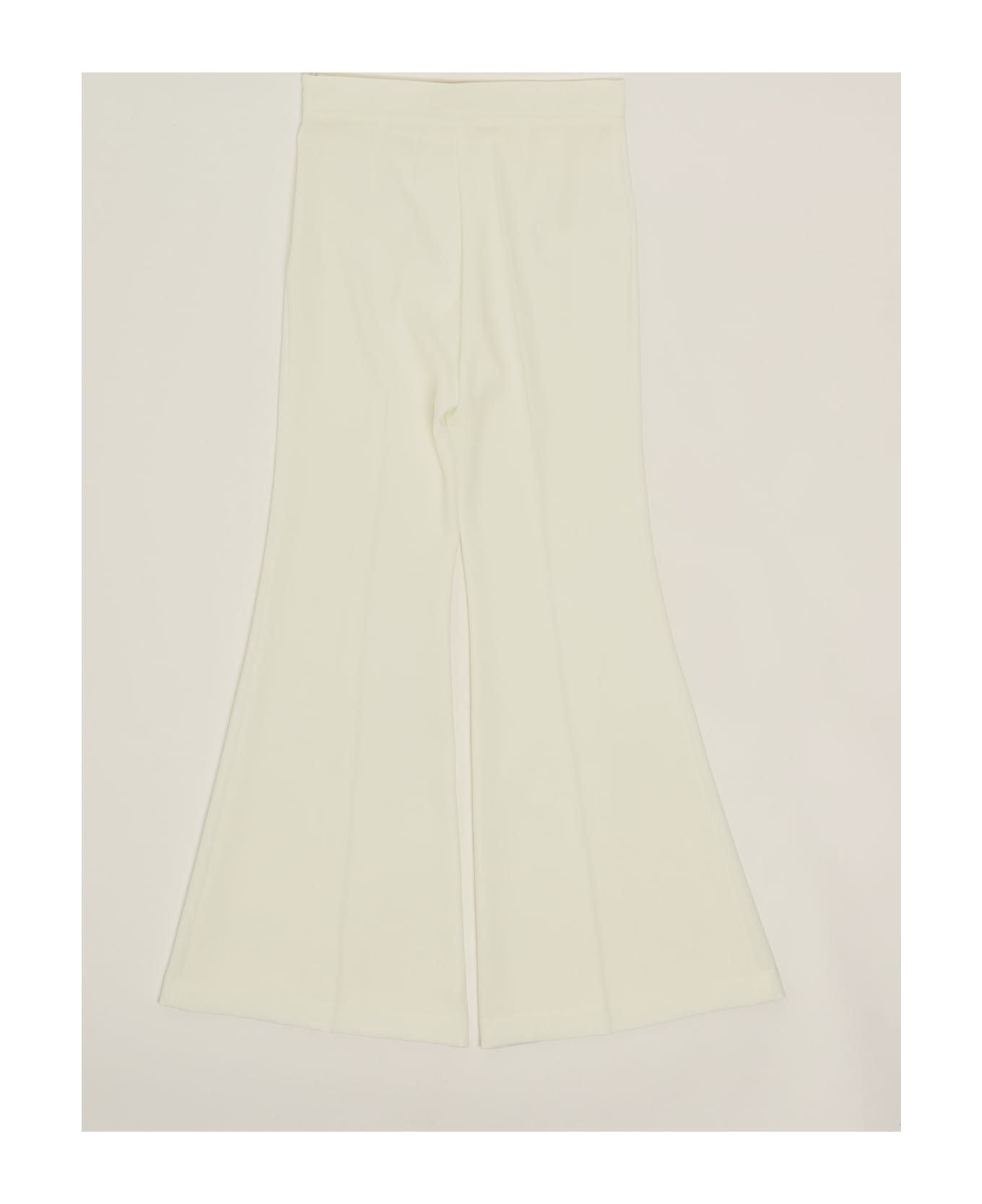 Elisabetta Franchi Trousers Trousers - PANNA