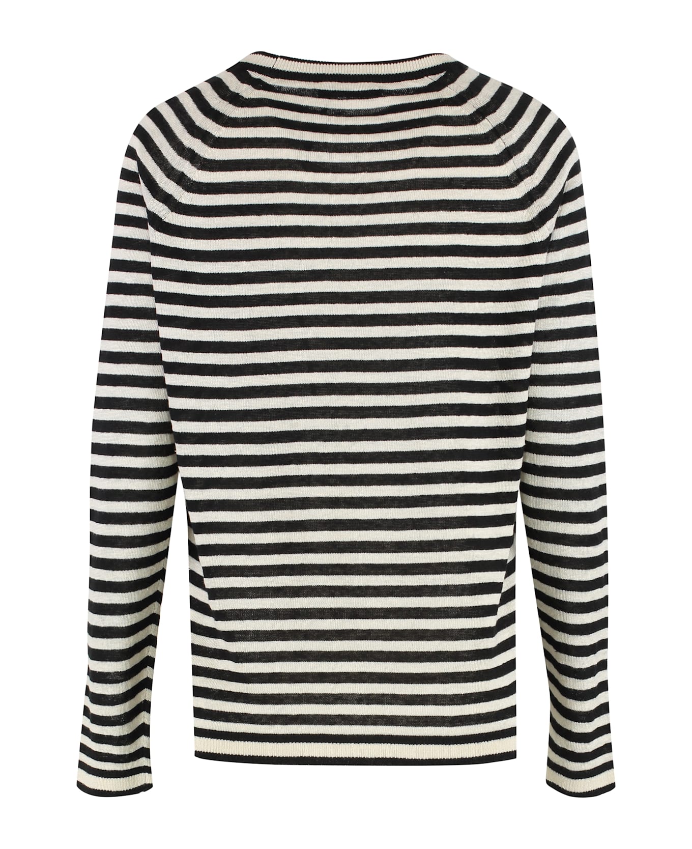 
S Max Mara Linen Sweater - black