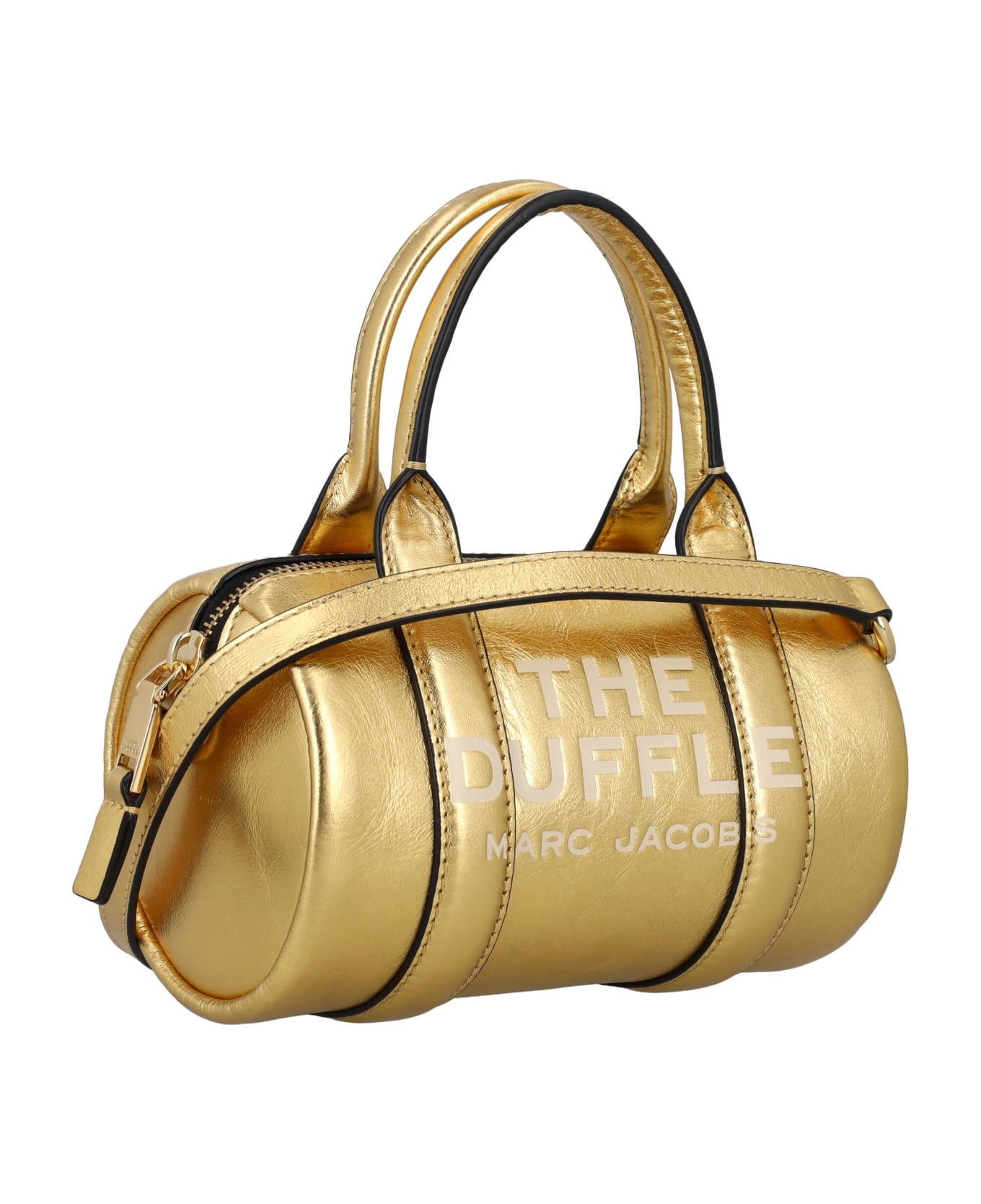 Marc Jacobs The Mini Duffle Bag Metallic - GOLD トートバッグ
