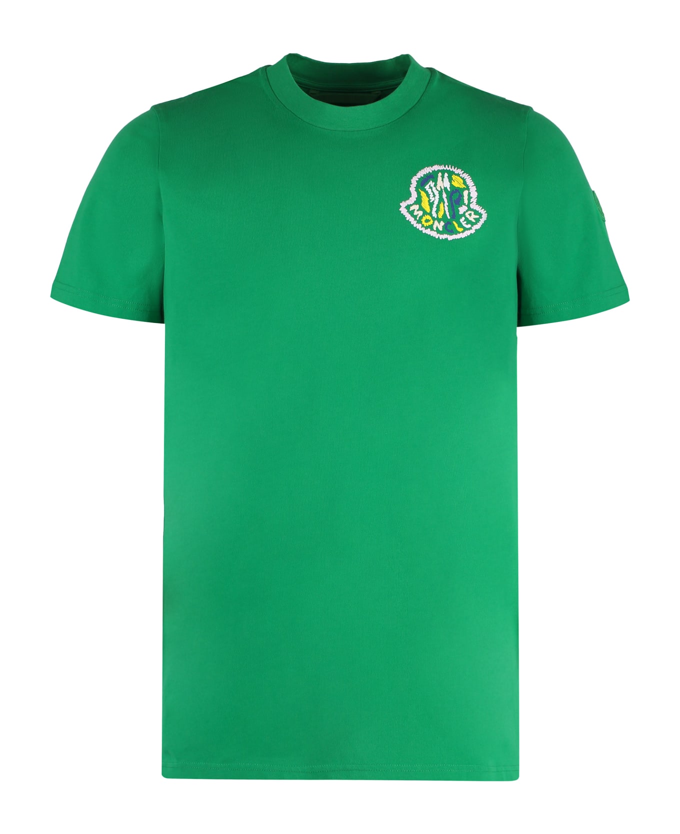 Moncler Cotton Crew-neck T-shirt - Non definito