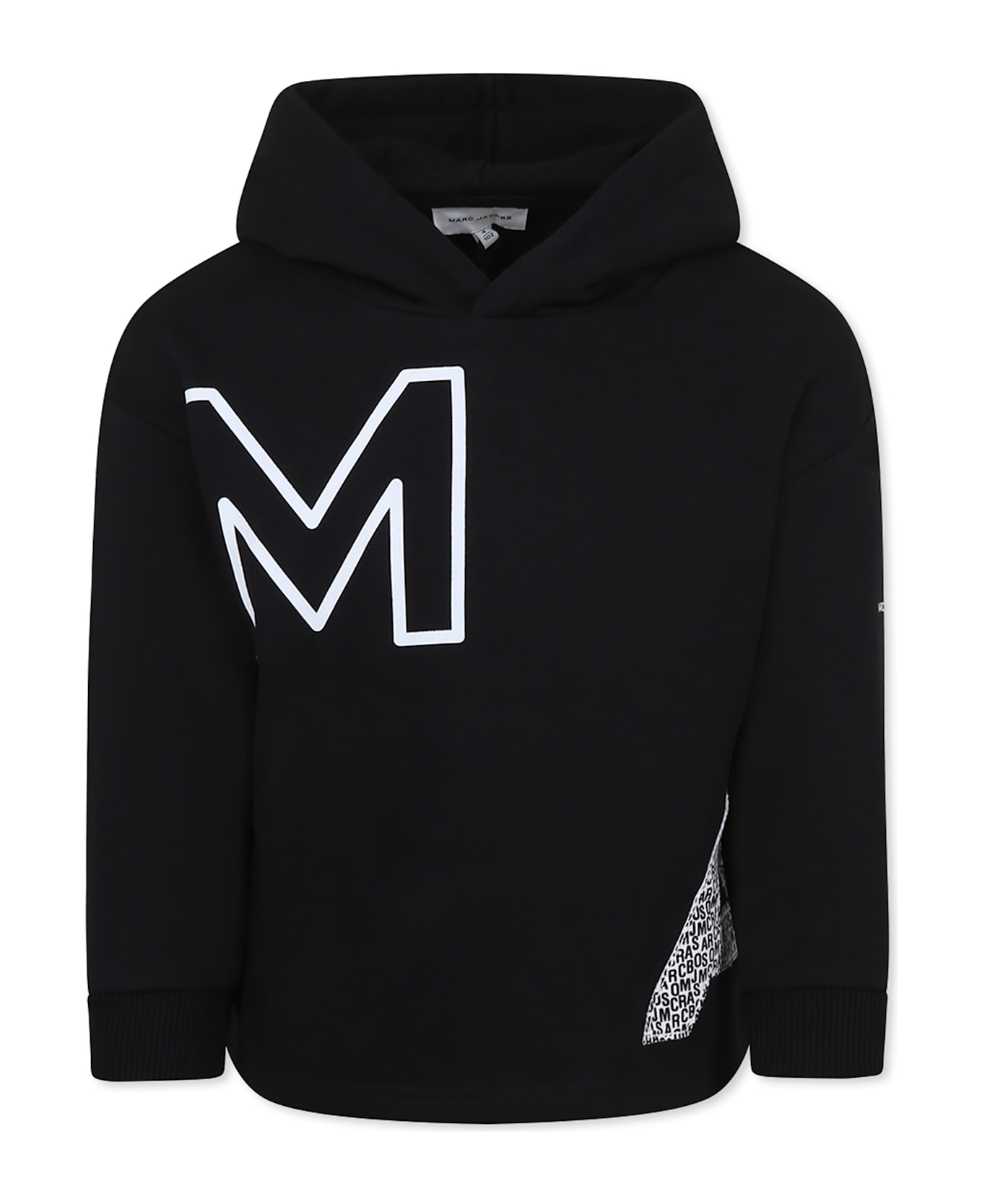 Marc Jacobs Black Sweatshirt For Boy With Logo - Black