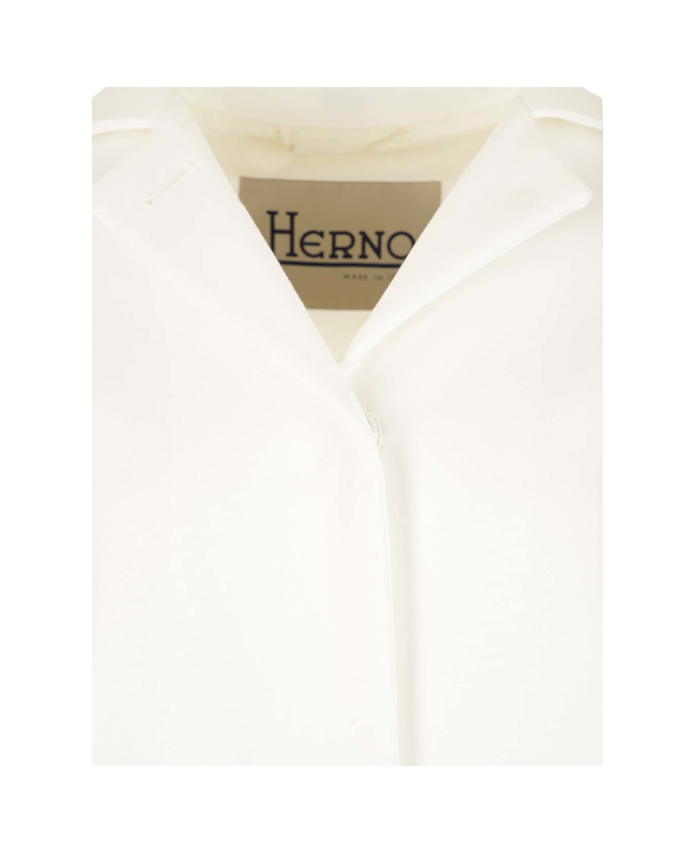 Herno White 'audrey' Coat - White