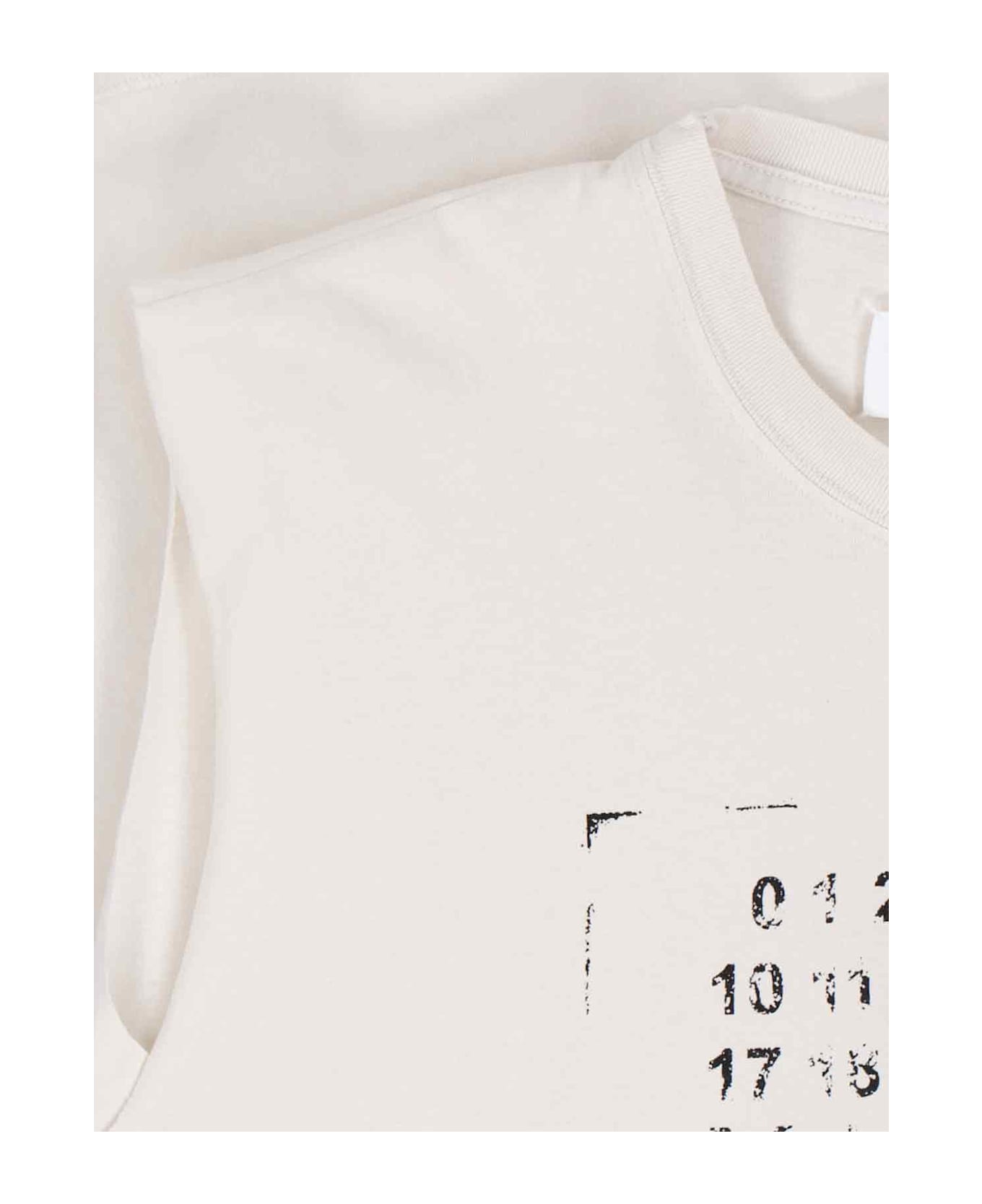Maison Margiela Logo Tank Top - Butter