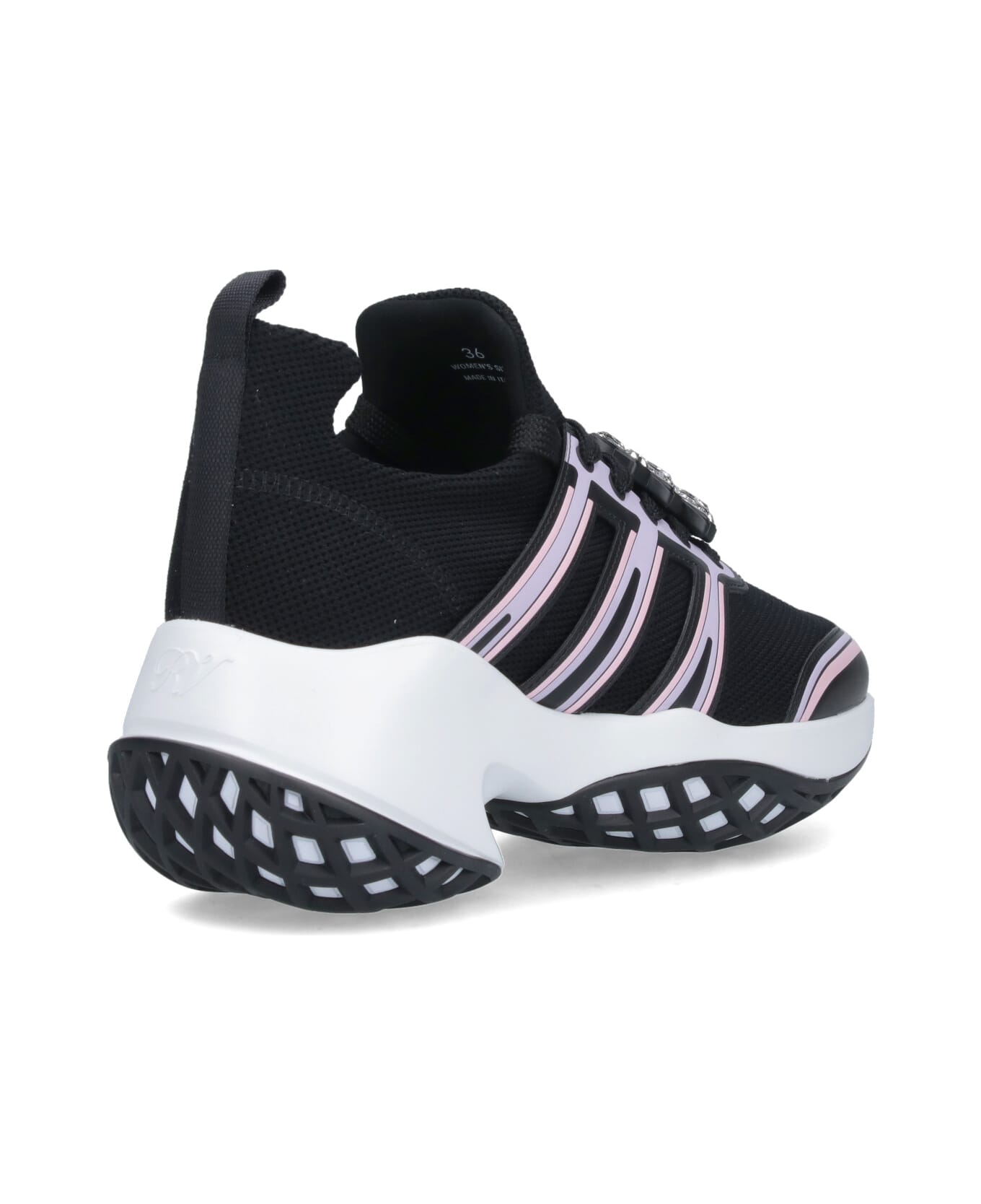 Roger Vivier "viv
 Run" Sneakers - Black  