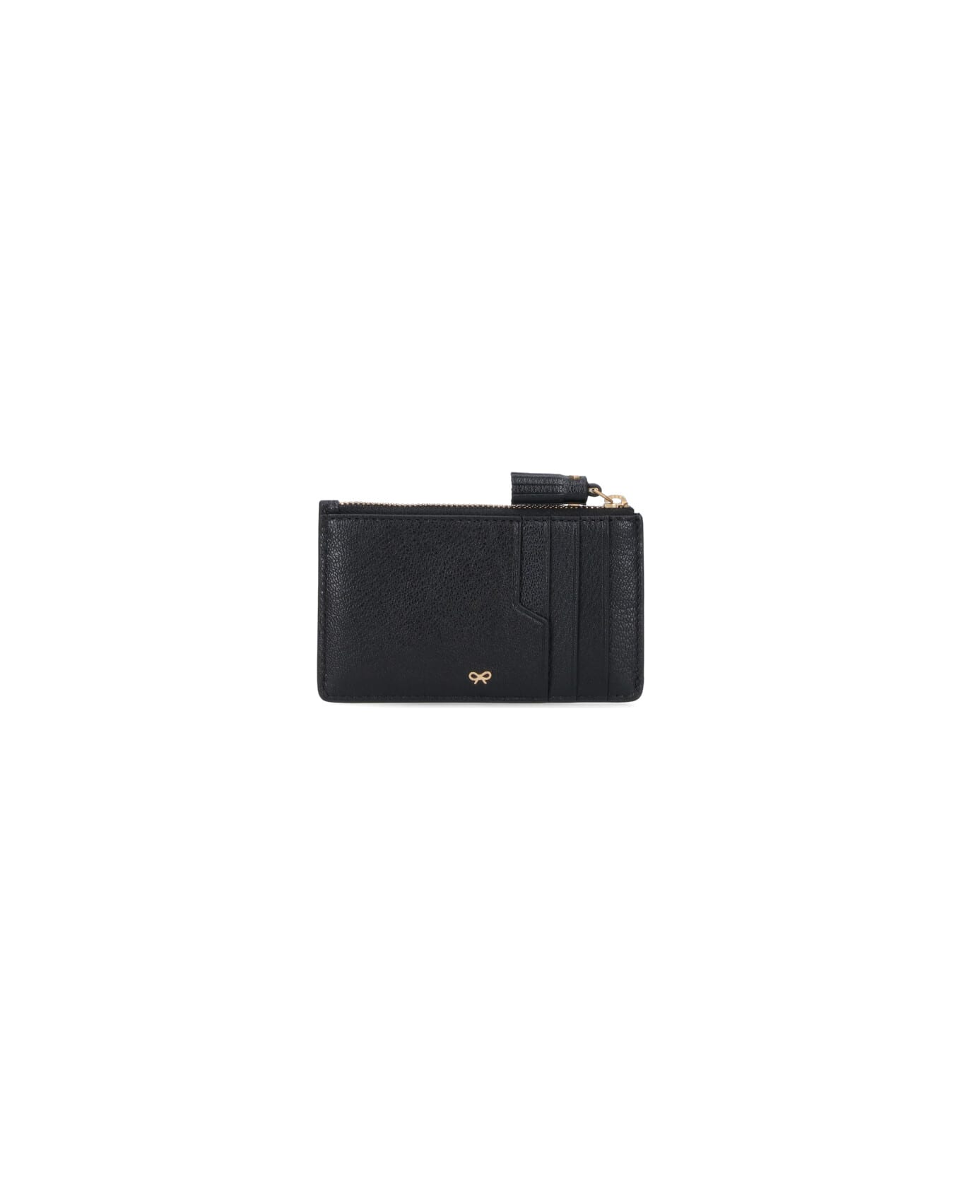 Anya Hindmarch 'eyes' Zip Card Holder - Black  