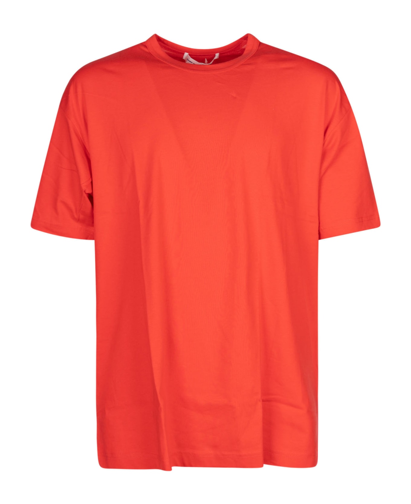Comme des Garçons Shirt Boy Round Neck T-shirt - Red