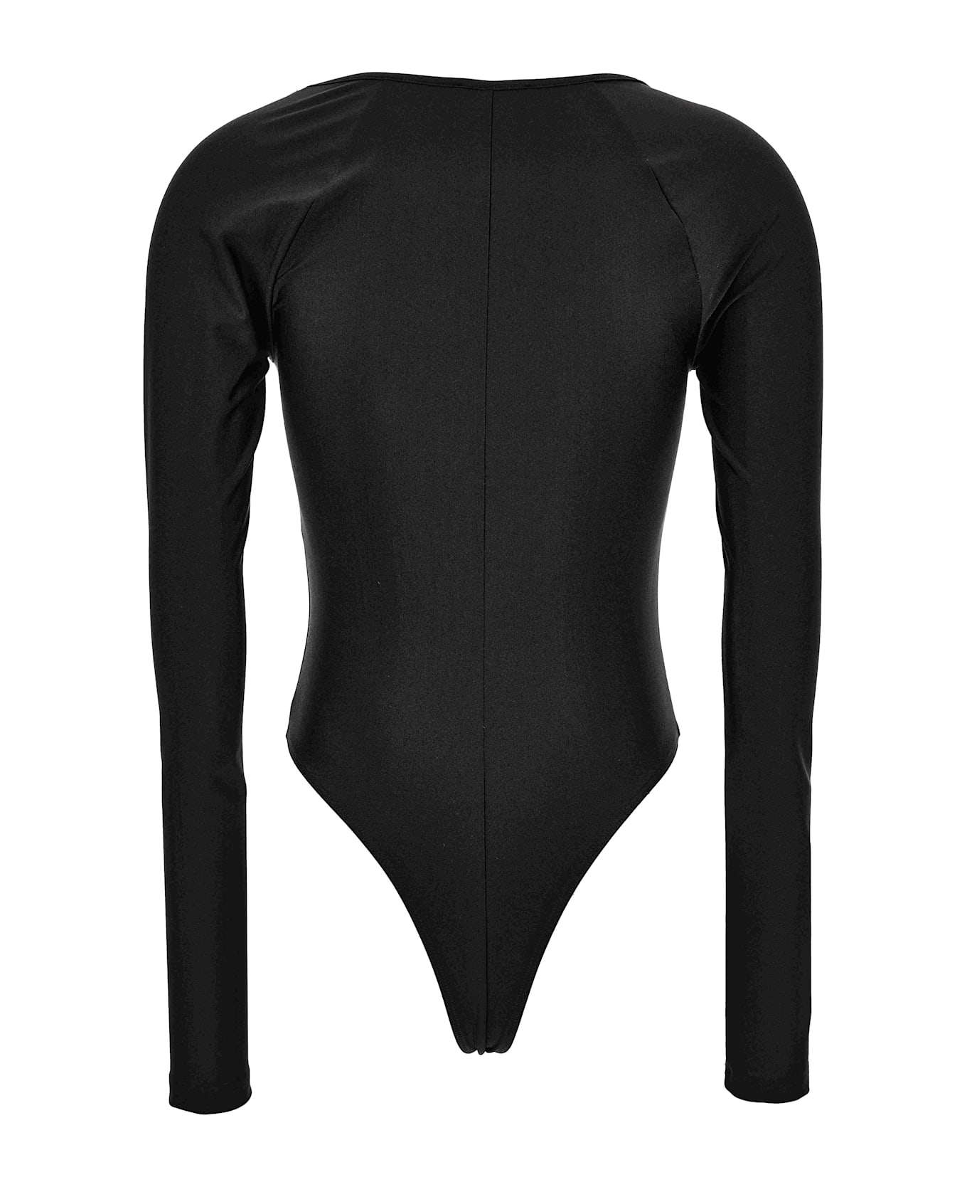 Versace Jeans Couture Body With Long Sleeves - Black
