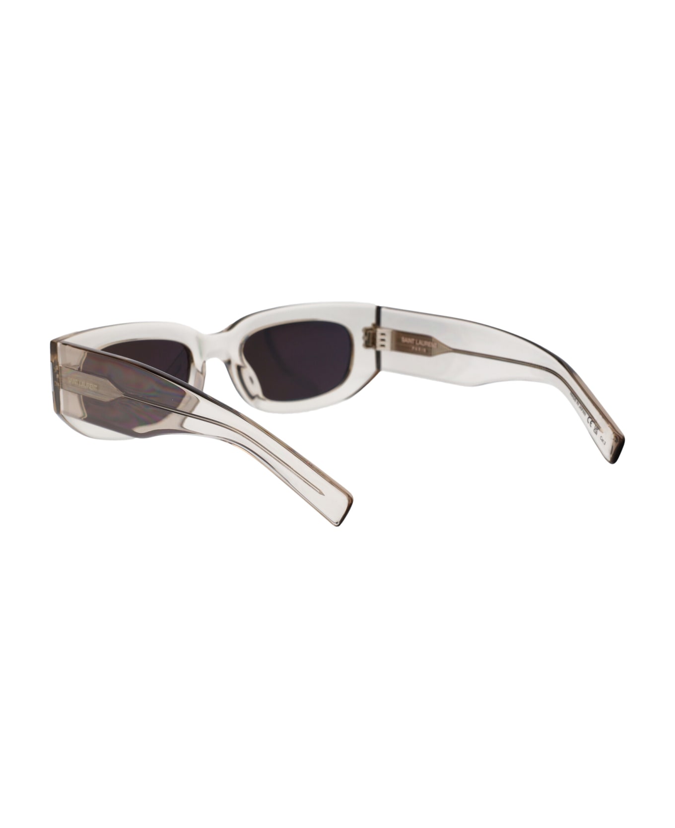 Saint Laurent Eyewear Sl 697 Sunglasses - 003 BEIGE BEIGE GREY