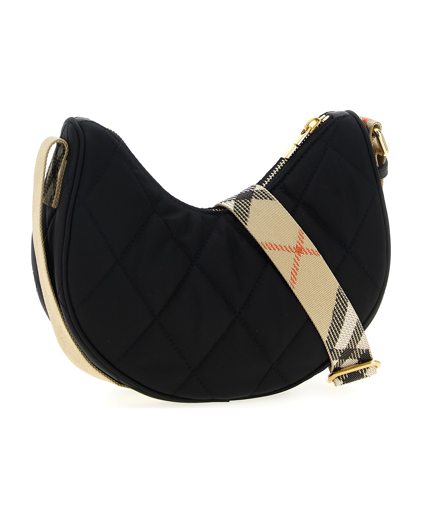 Burberry 
horseshoe
 Crossbody Bag - Black  