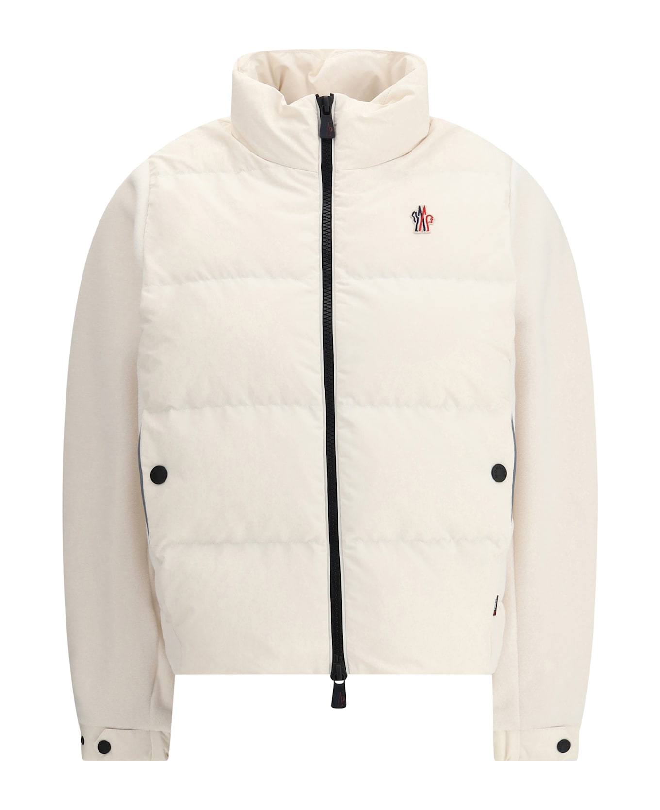 Moncler Grenoble Cardigan With Sleeves In Contrast ニットウェア