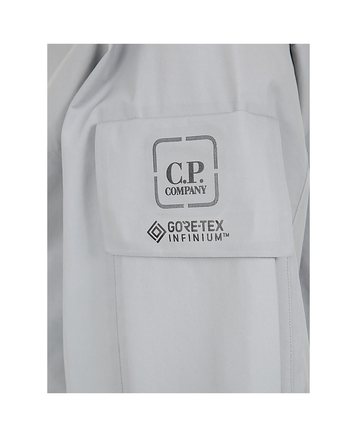 C.P. Company Metropolis Series Gore-tex Infinium Hooded Jacket - Drizzle