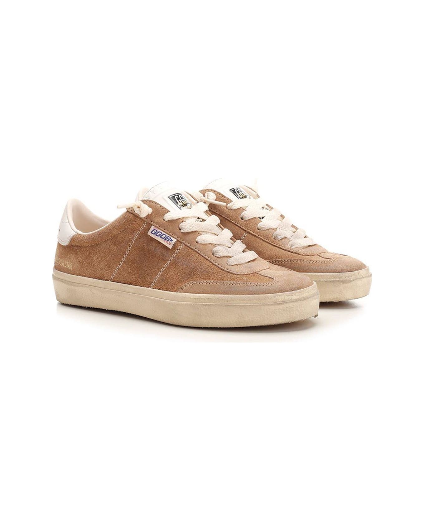 Golden Goose Soul Star Lace-up Sneakers - Brown スニーカー
