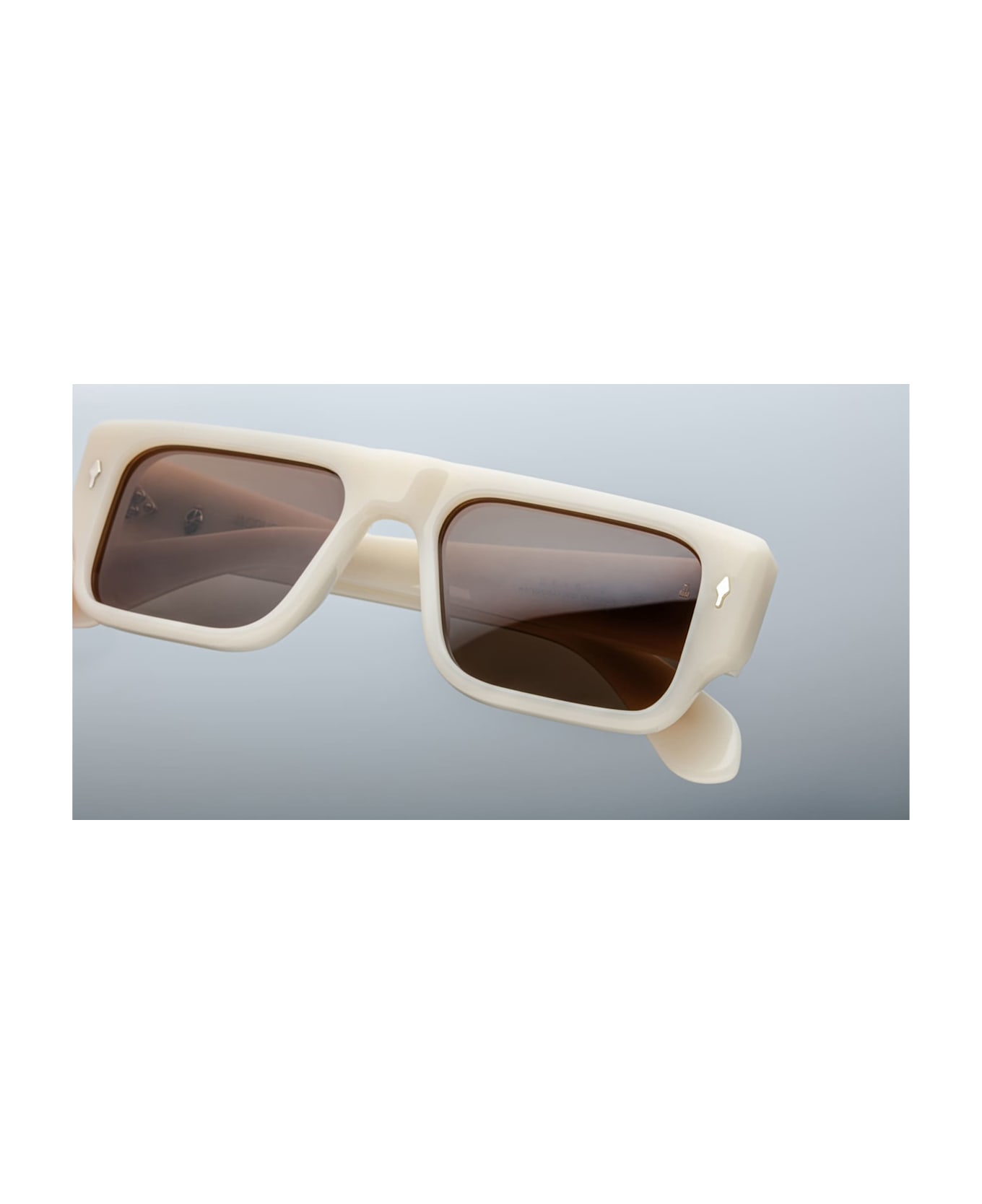 Jacques Marie Mage Devoto - Lotus Sunglasses - White