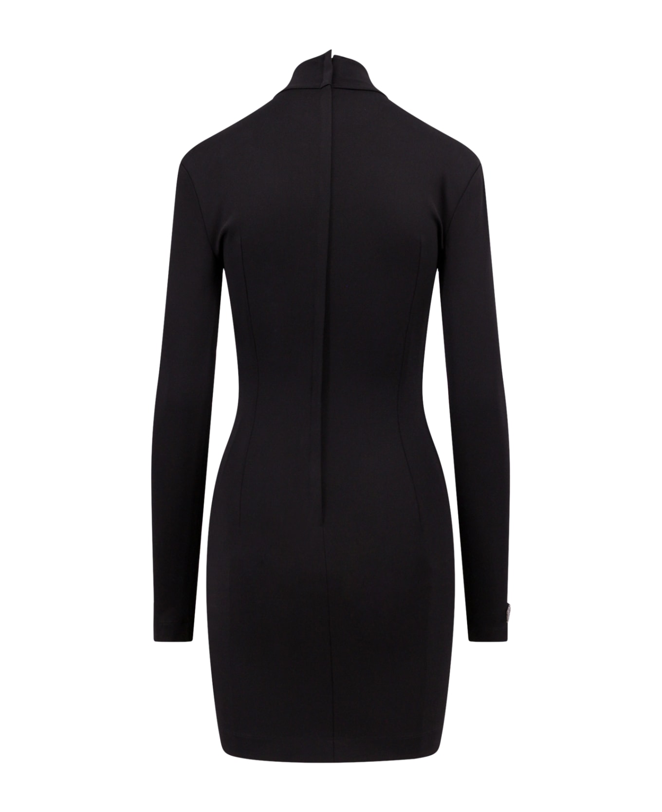 Dolce & Gabbana Stretch Mini Dress - NERO