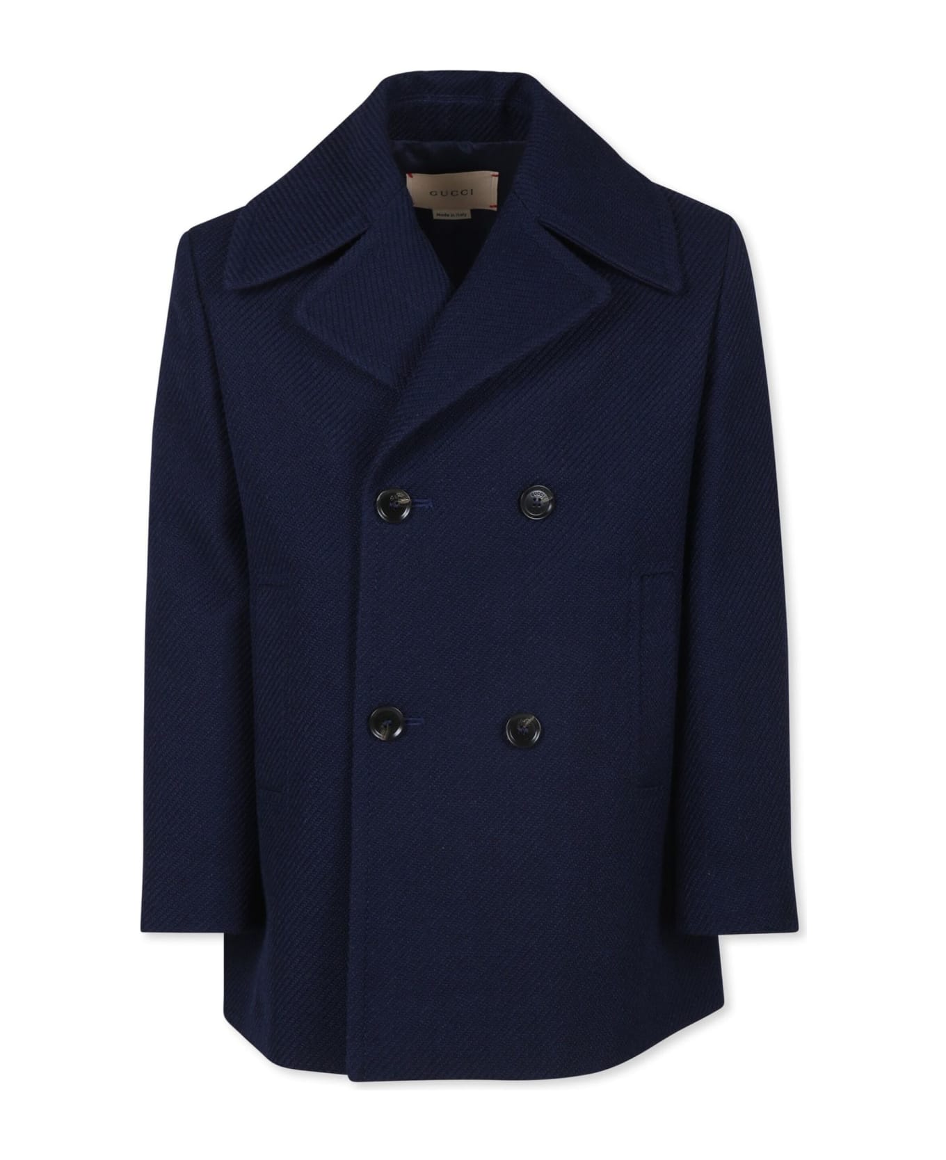 Gucci Kids Coats Blue - Blue