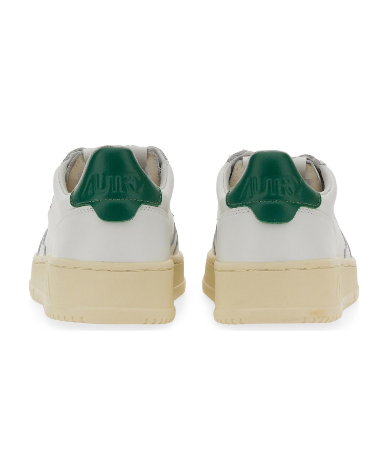 Autry Medalist Low Sneakers - White/green