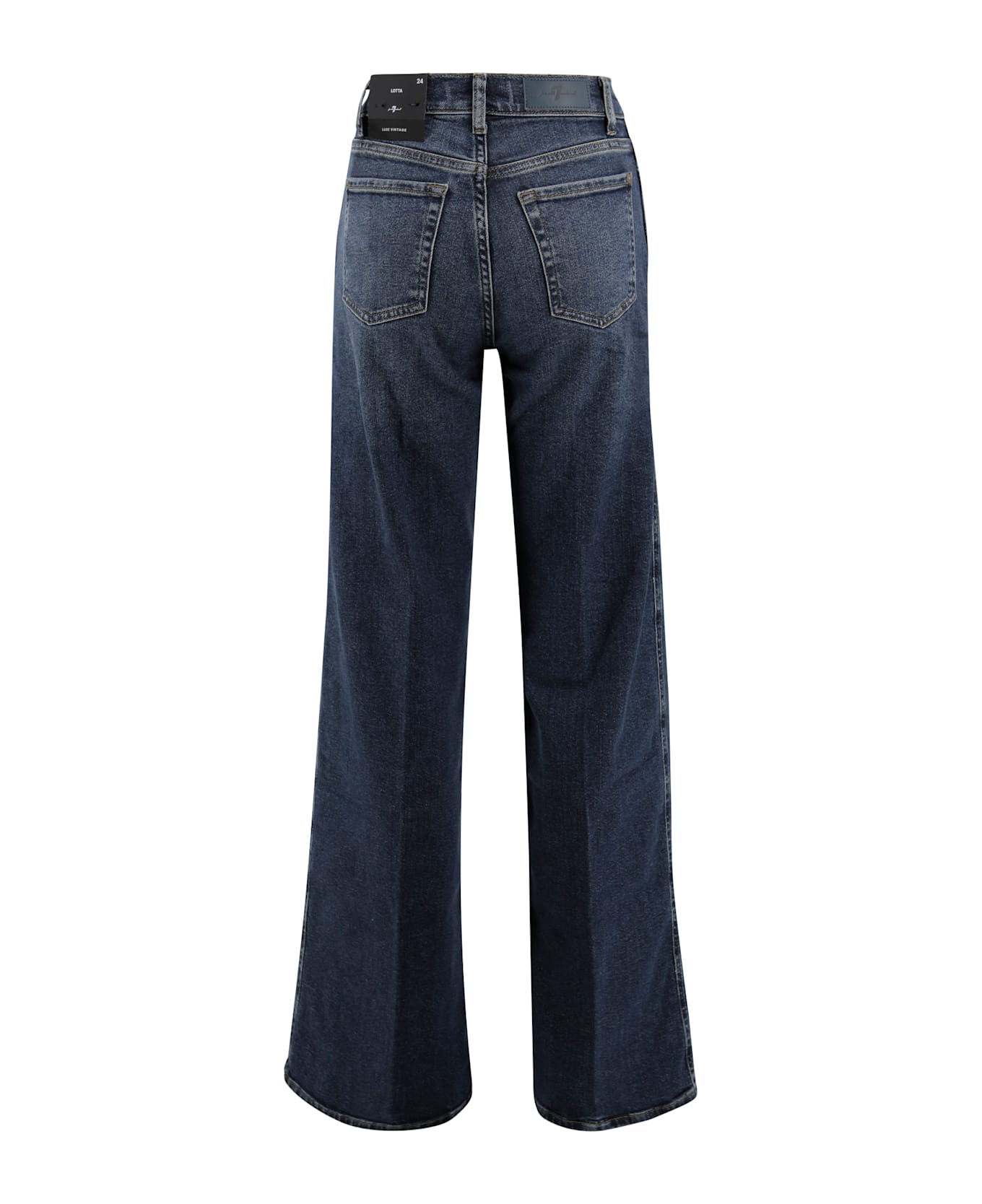 7 For All Mankind High-waisted Jeans - Denim