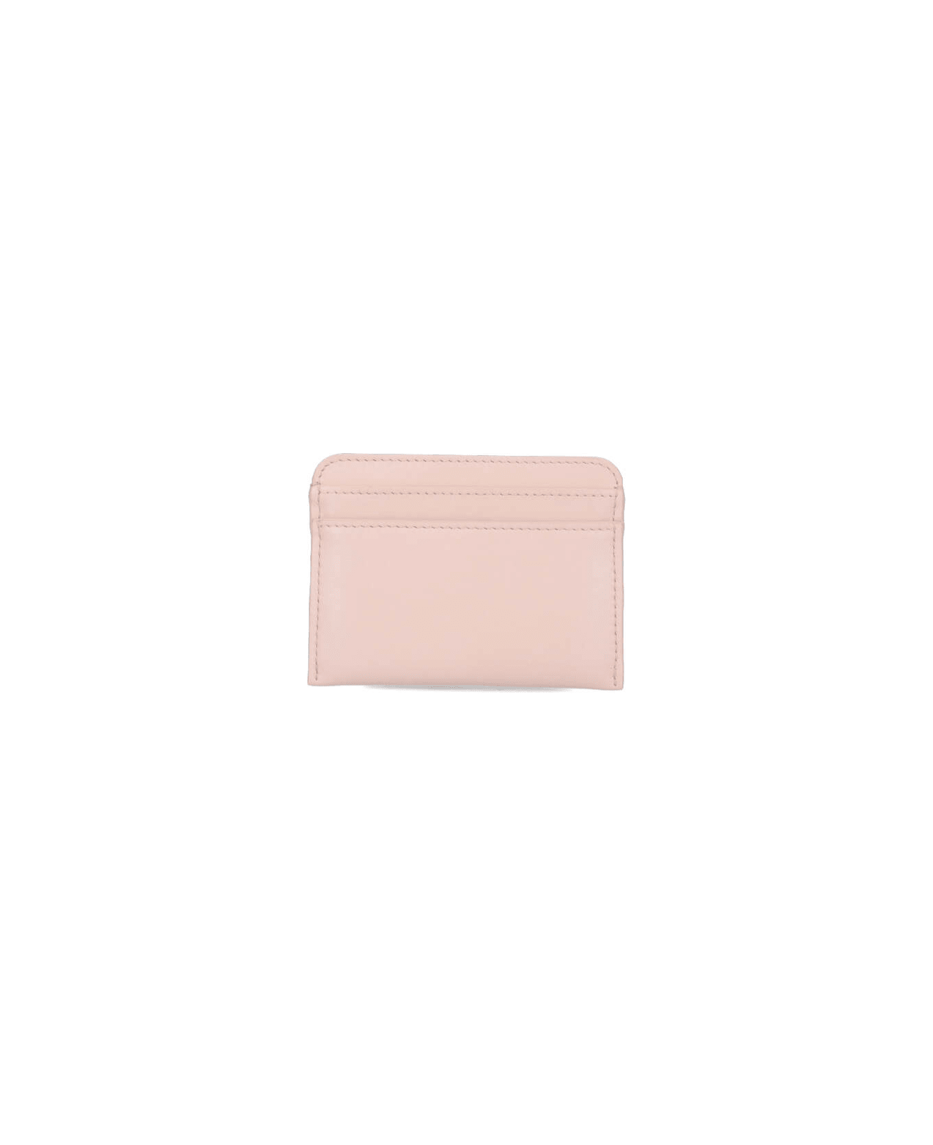 Chloé Leather Card Case - Pink