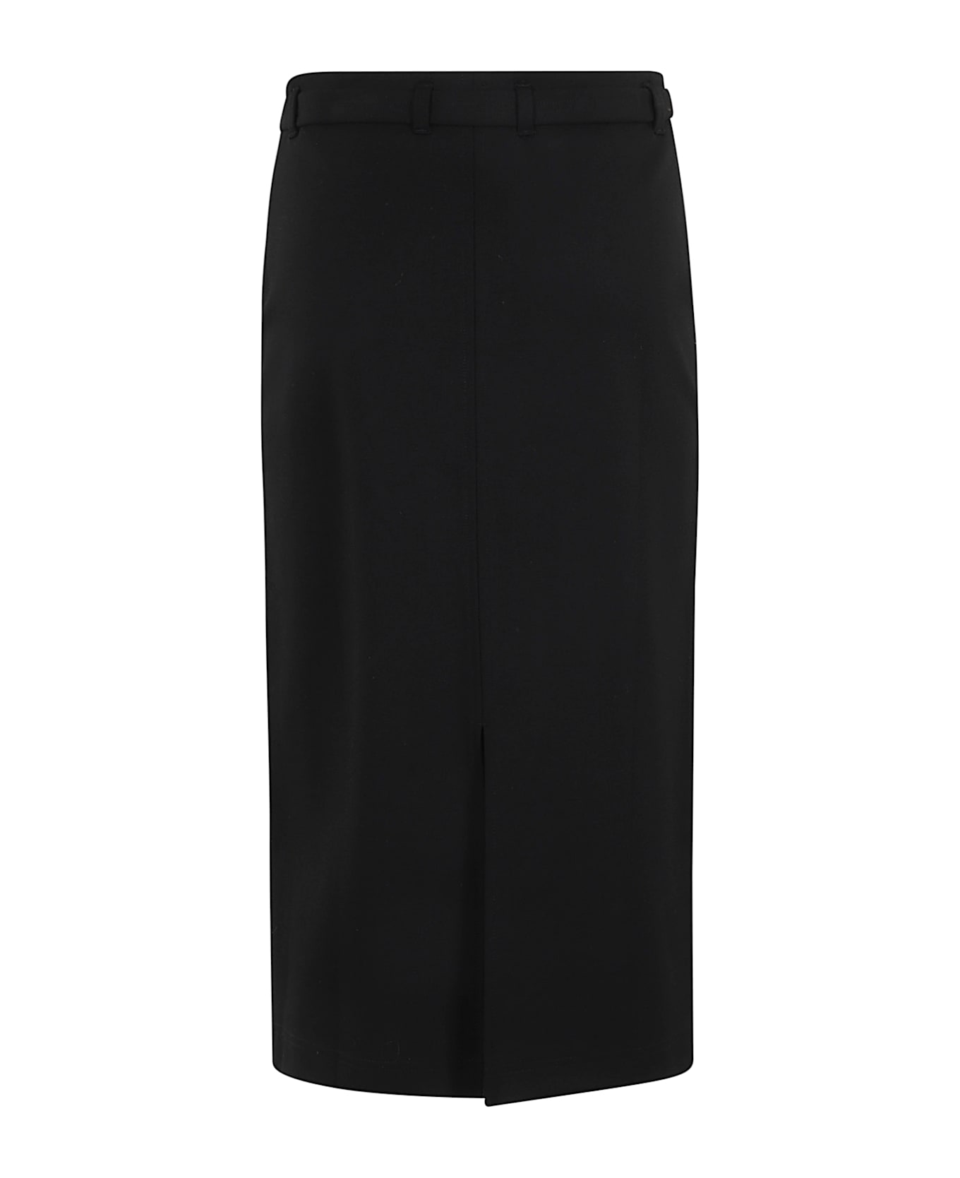 Filippa K Belted Jersey Skirt - Black