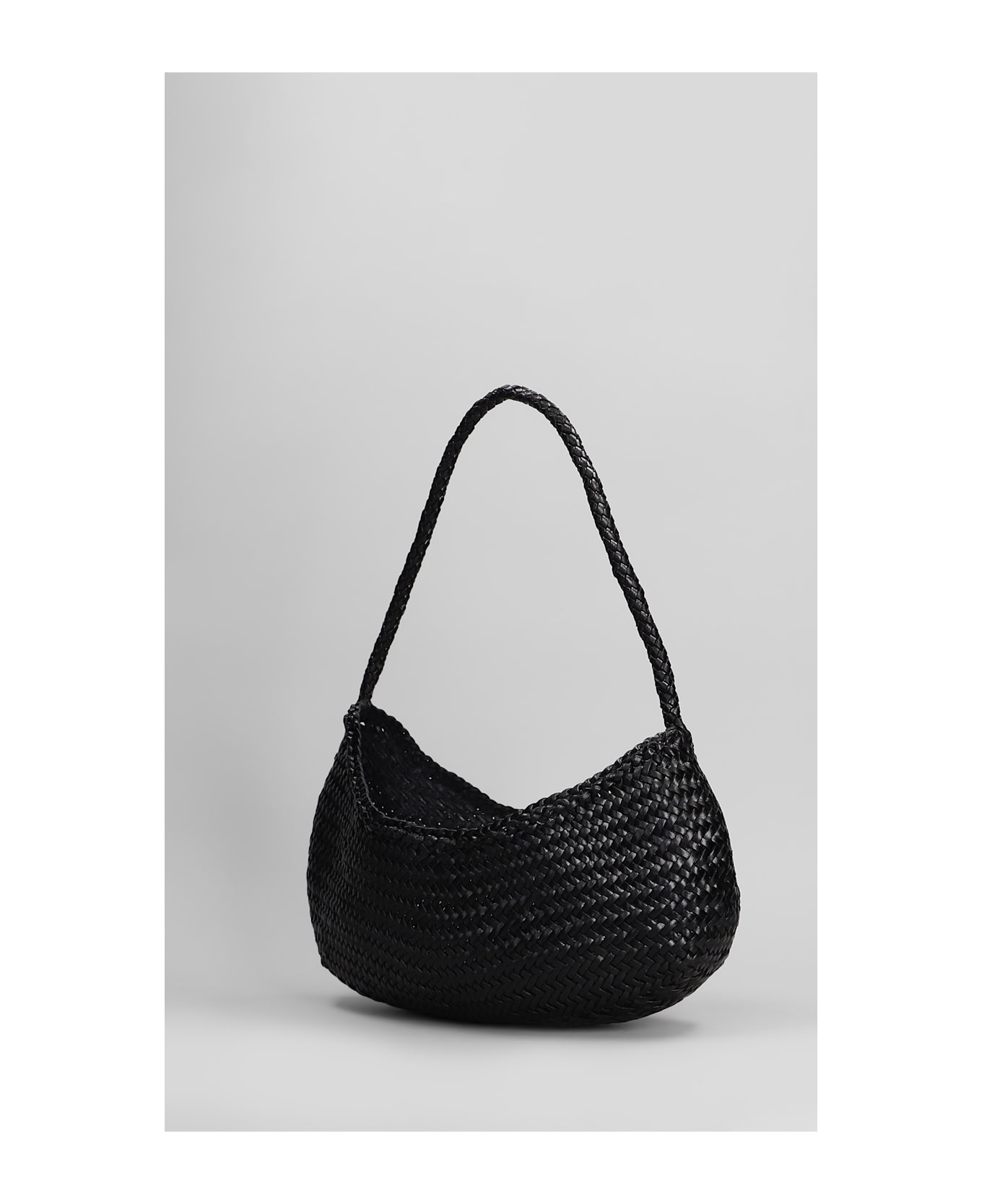 Dragon Diffusion Nova Luna Hand Bag In Black Leather - black
