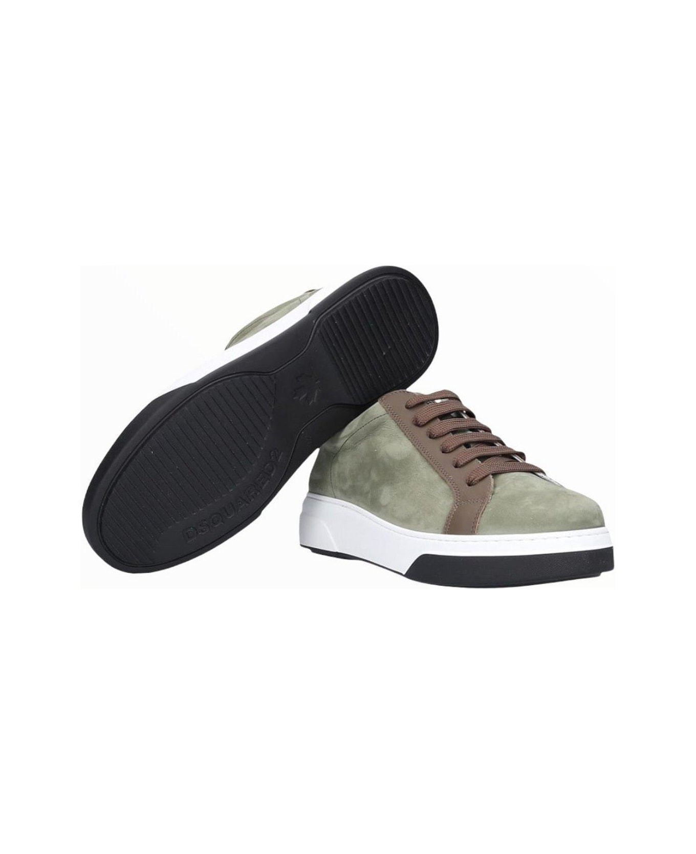 Dsquared2 Panelled Low-top Sneakers Dsquared2