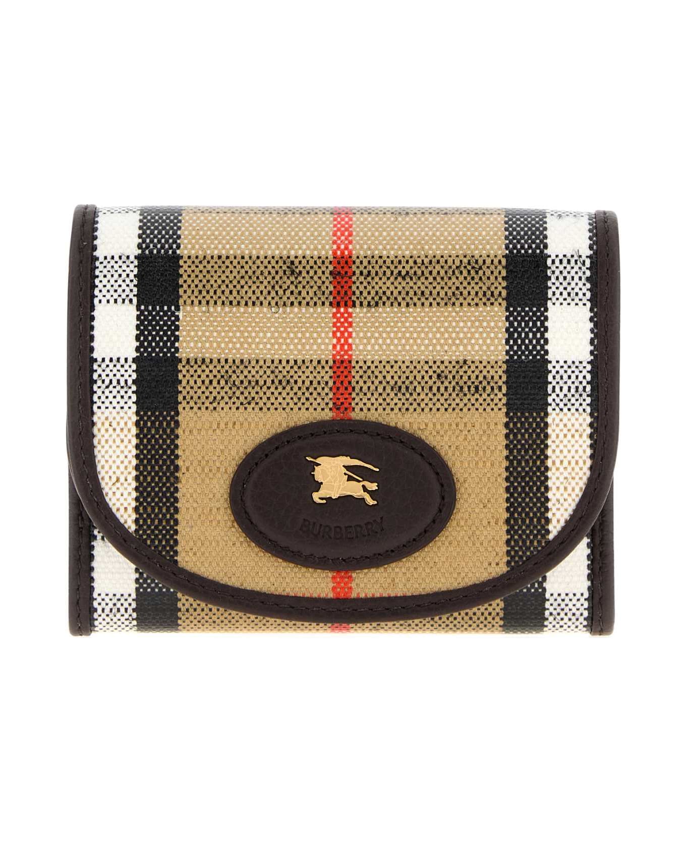 Burberry Printed Canvas Wallet - SANDIPCHECK