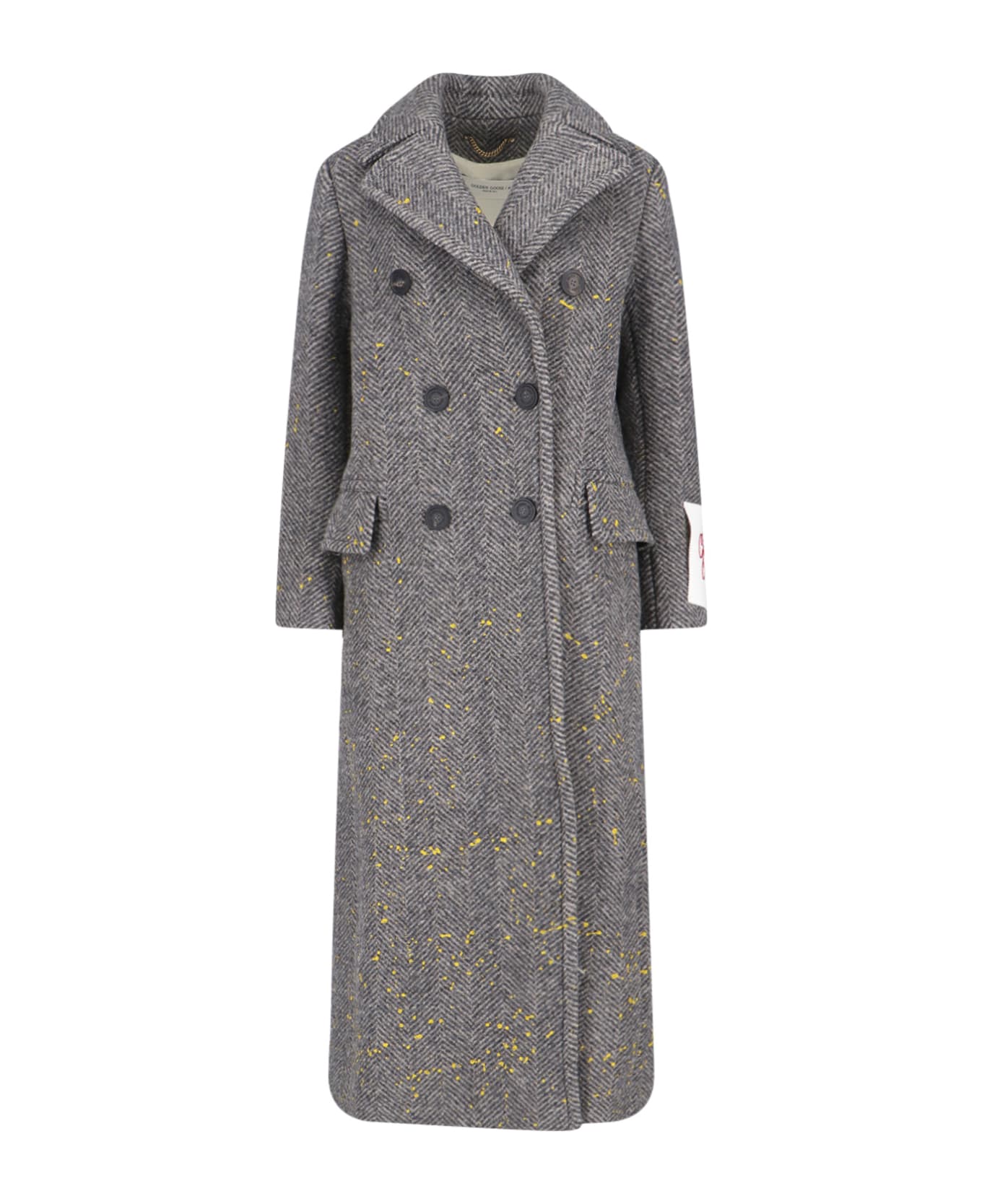 Golden Goose Berhen Double-breasted Coat - Brown