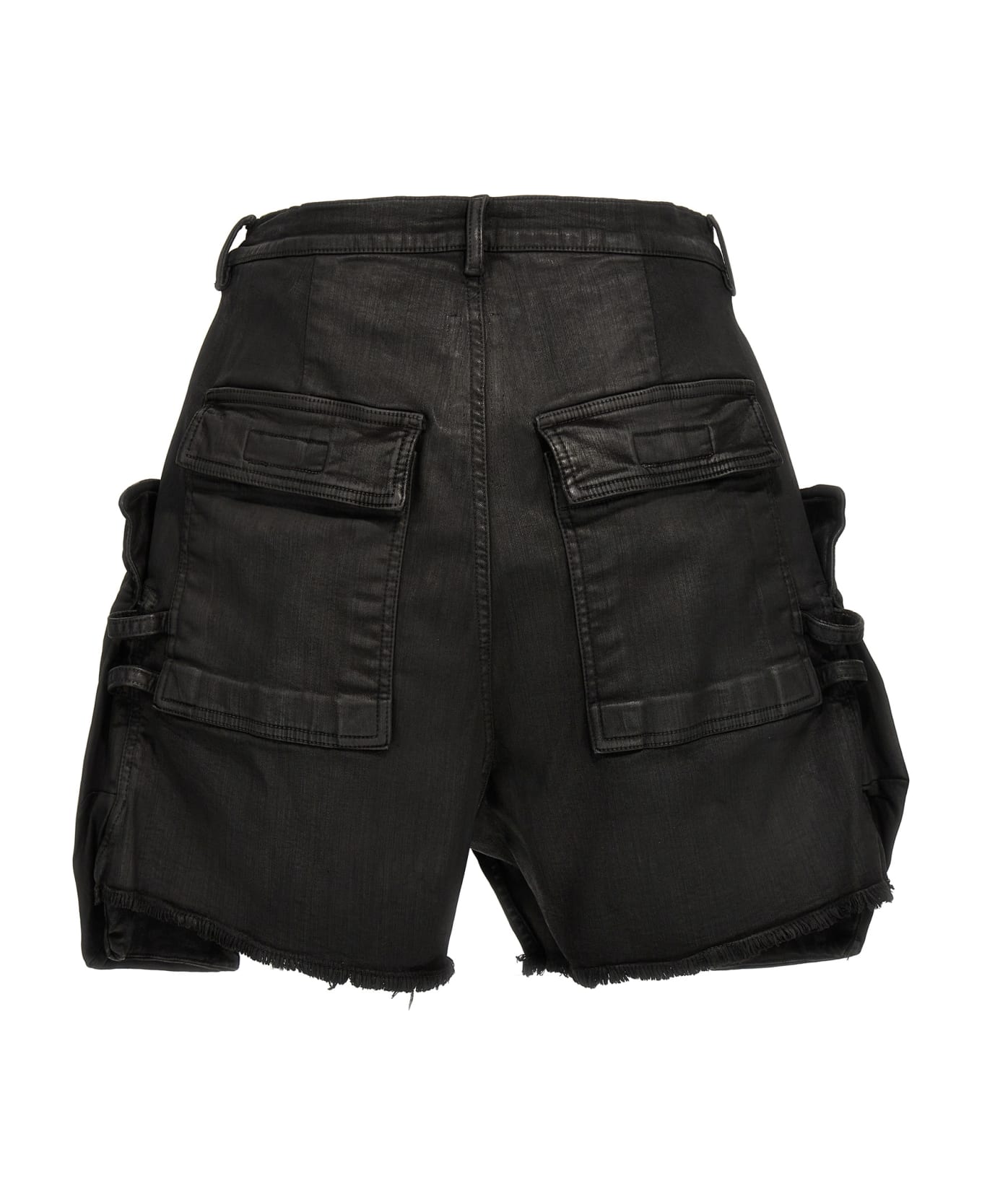 Rick Owens 'stefan Cargo' Bermuda Shorts - Black  