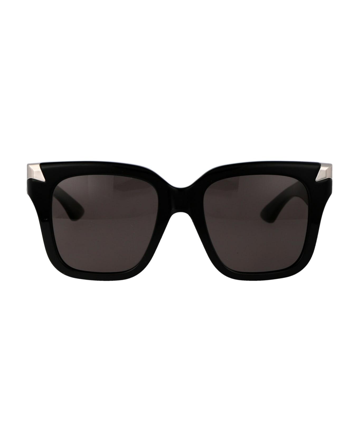 Alexander McQueen Eyewear Am0440s Sunglasses - 001 BLACK BLACK GREY サングラス