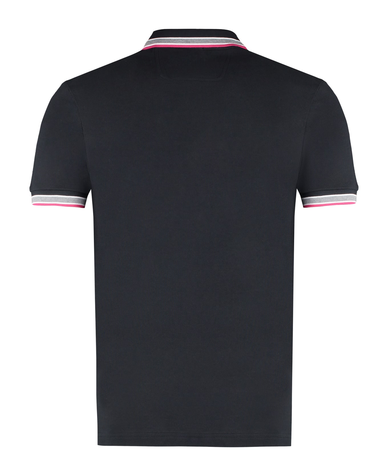 Hugo Boss Short Sleeve Cotton Pique Polo Shirt - Black
