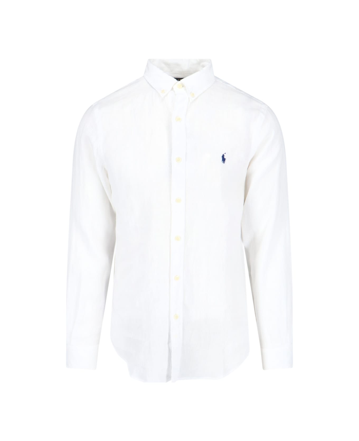 Polo Ralph Lauren  - Linen Shirt - White
