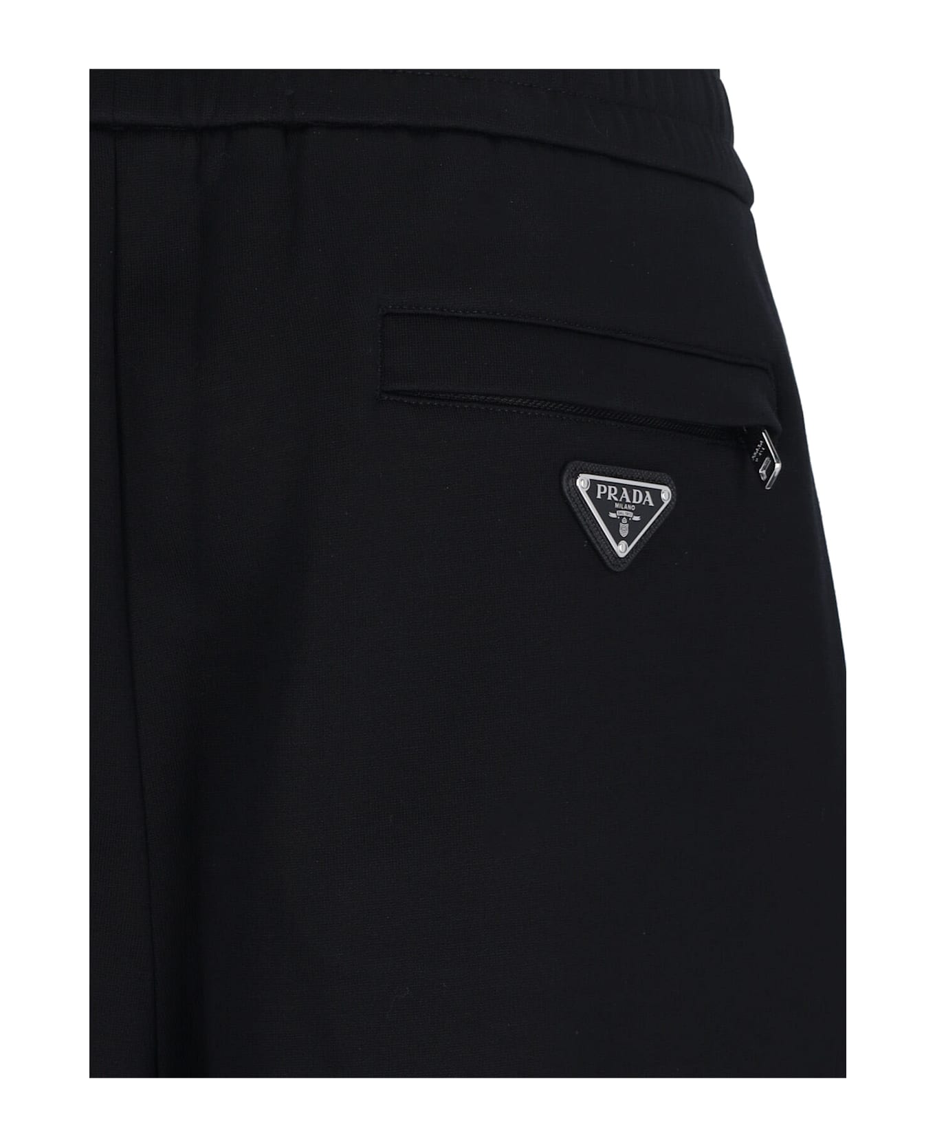 Prada Logo Track Pants - Black  