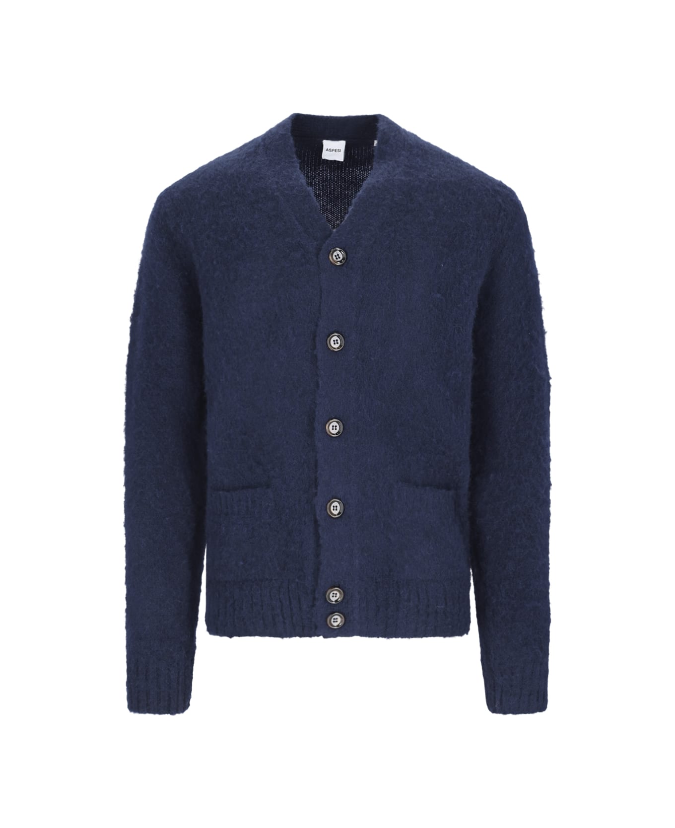 Aspesi V-neck Cardigan - NAVY