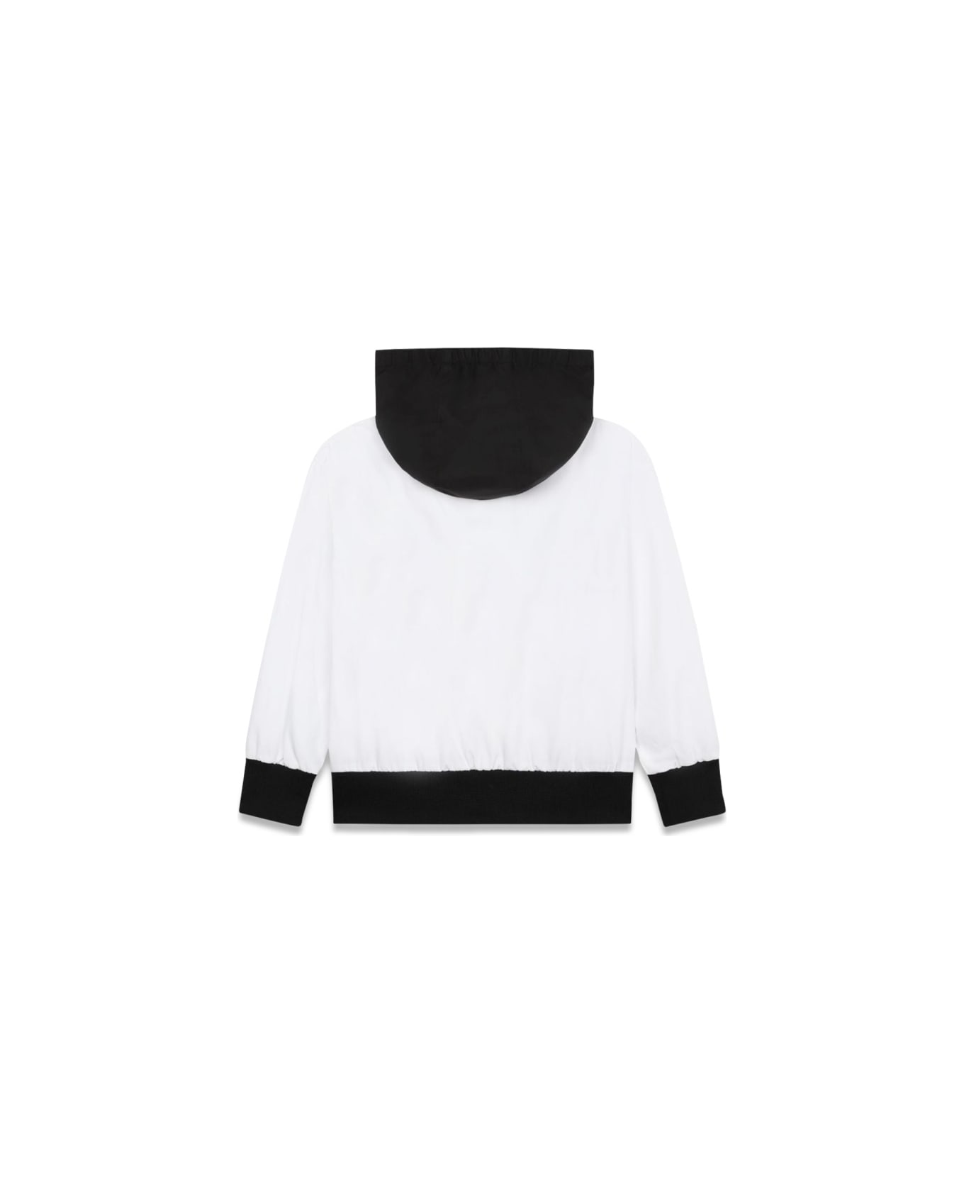 DKNY Hooded Jacket - WHITE コート＆ジャケット
