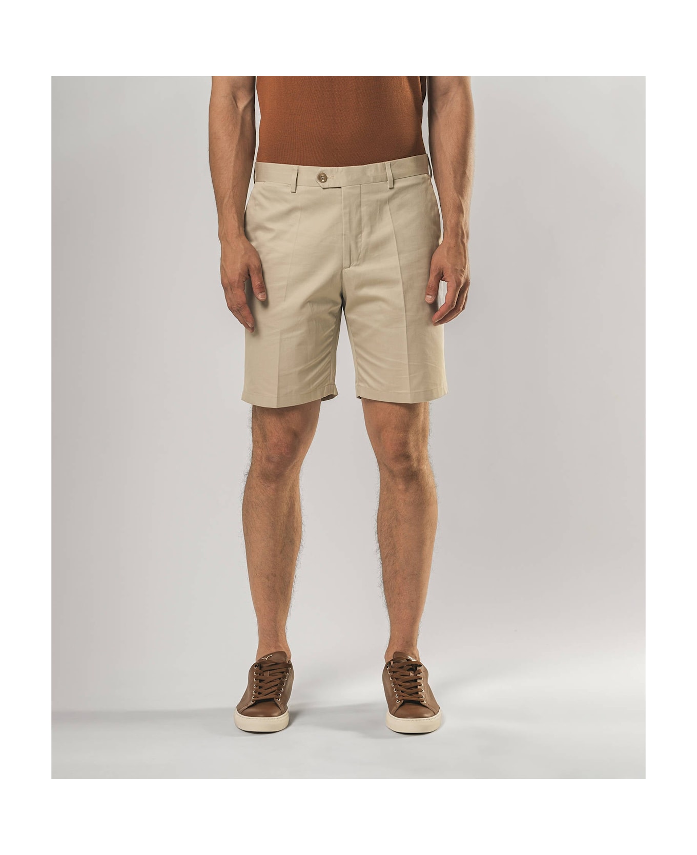 Larusmiani Capriccioli Bermuda Shorts Shorts - LightGray
