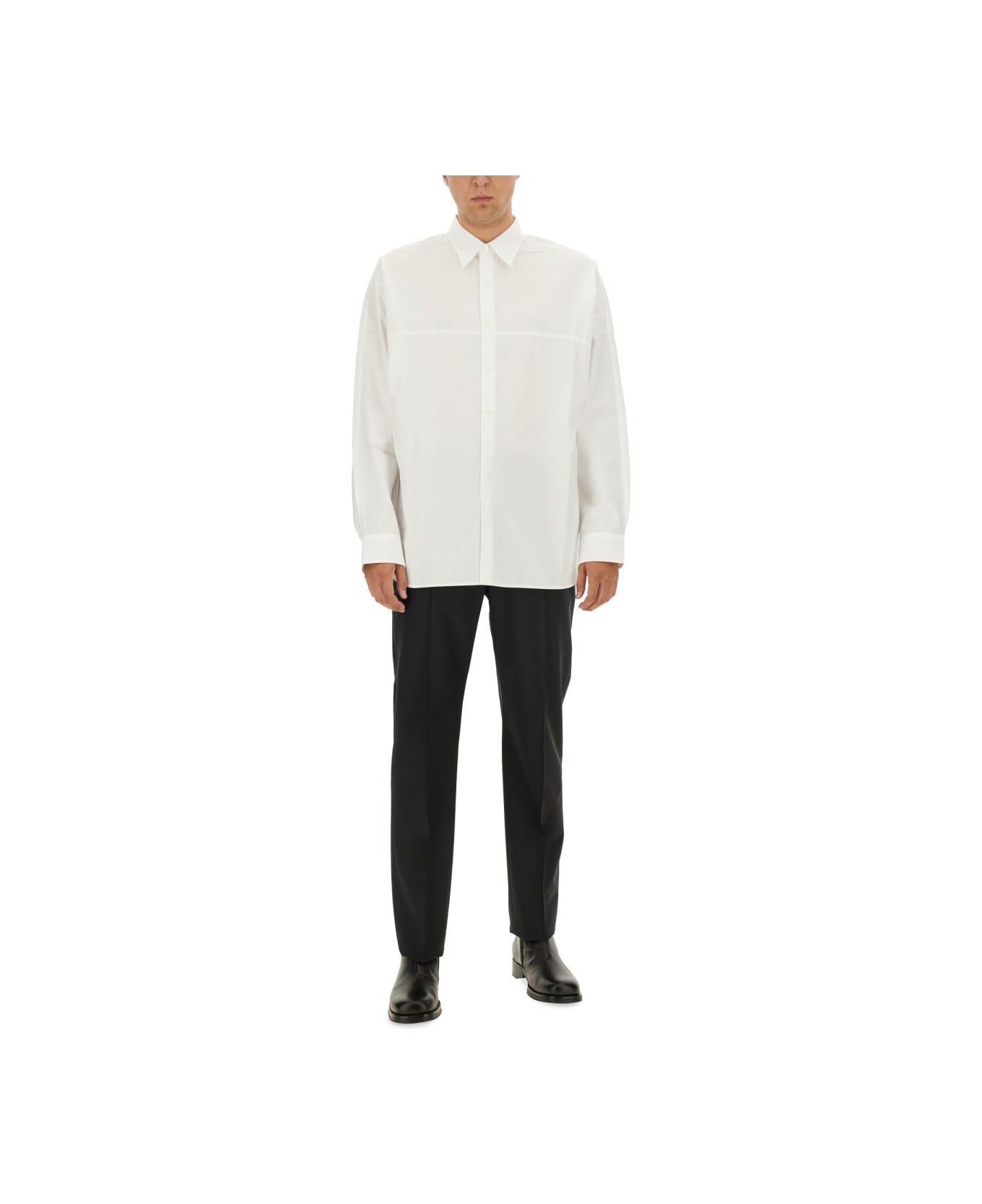 Dries Van Noten Regular Fit Shirt - WHITE