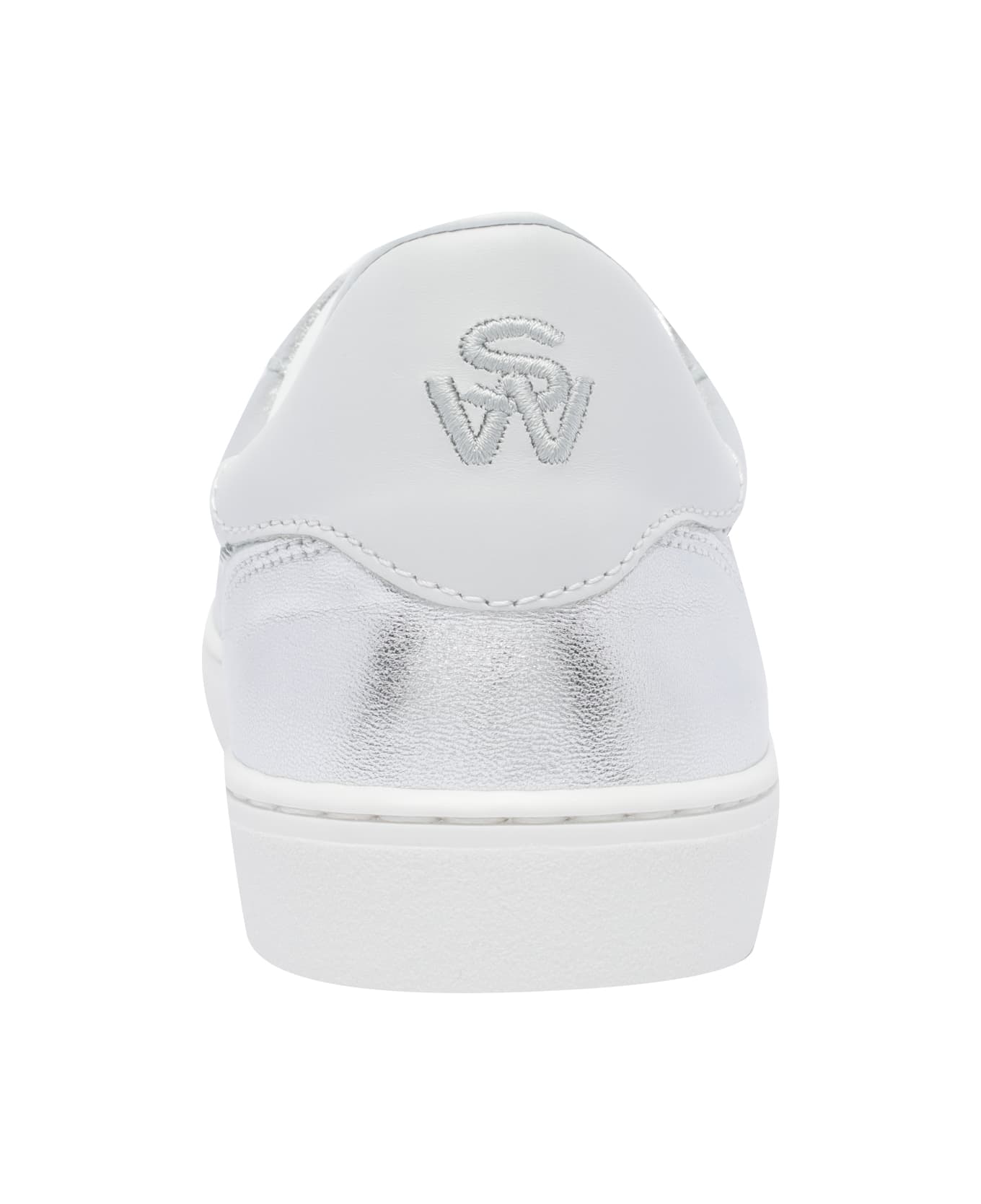Stuart Weitzman Runaround Sneakers - Silver