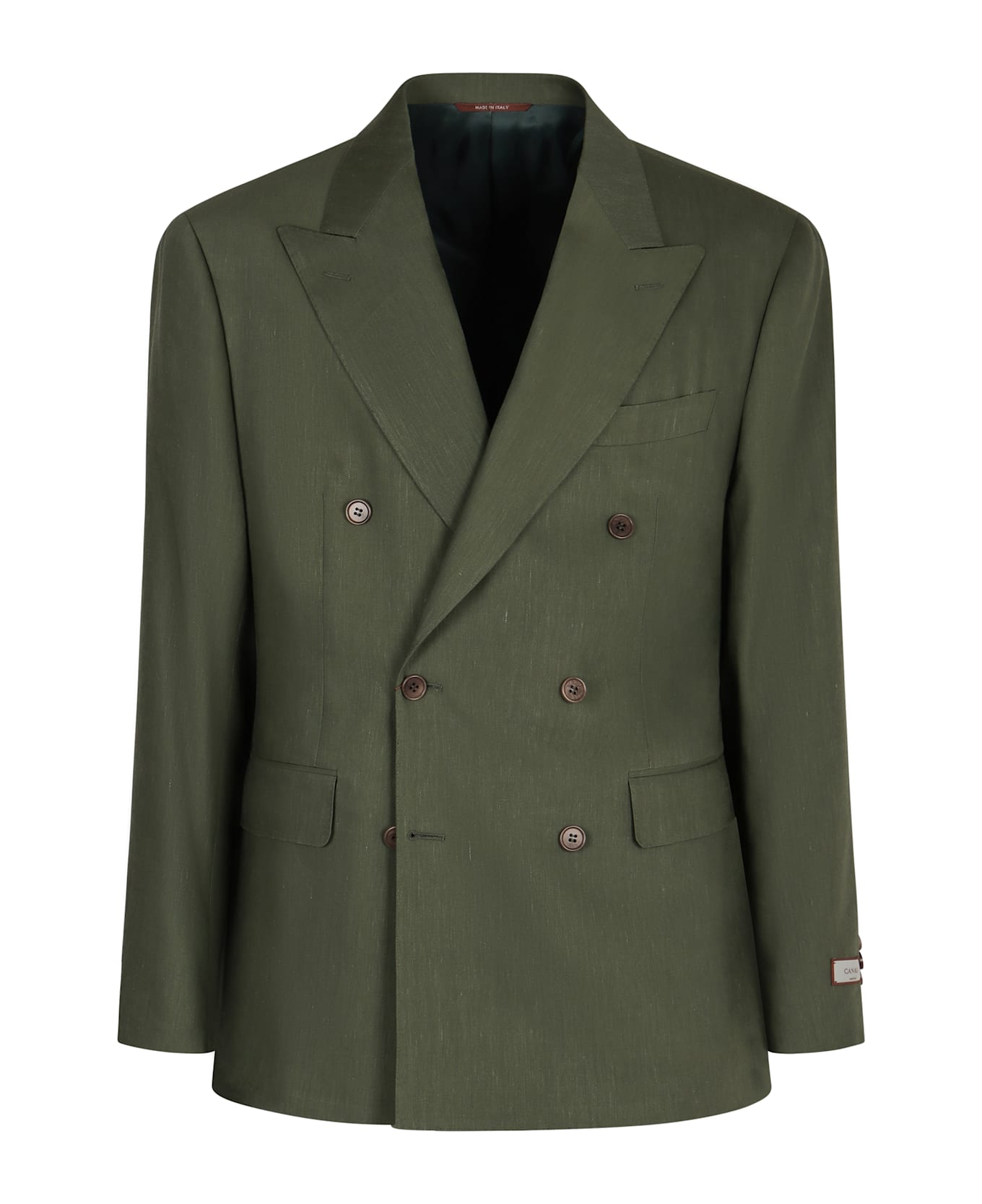 Canali Wool Blend Two-piece Suit - green