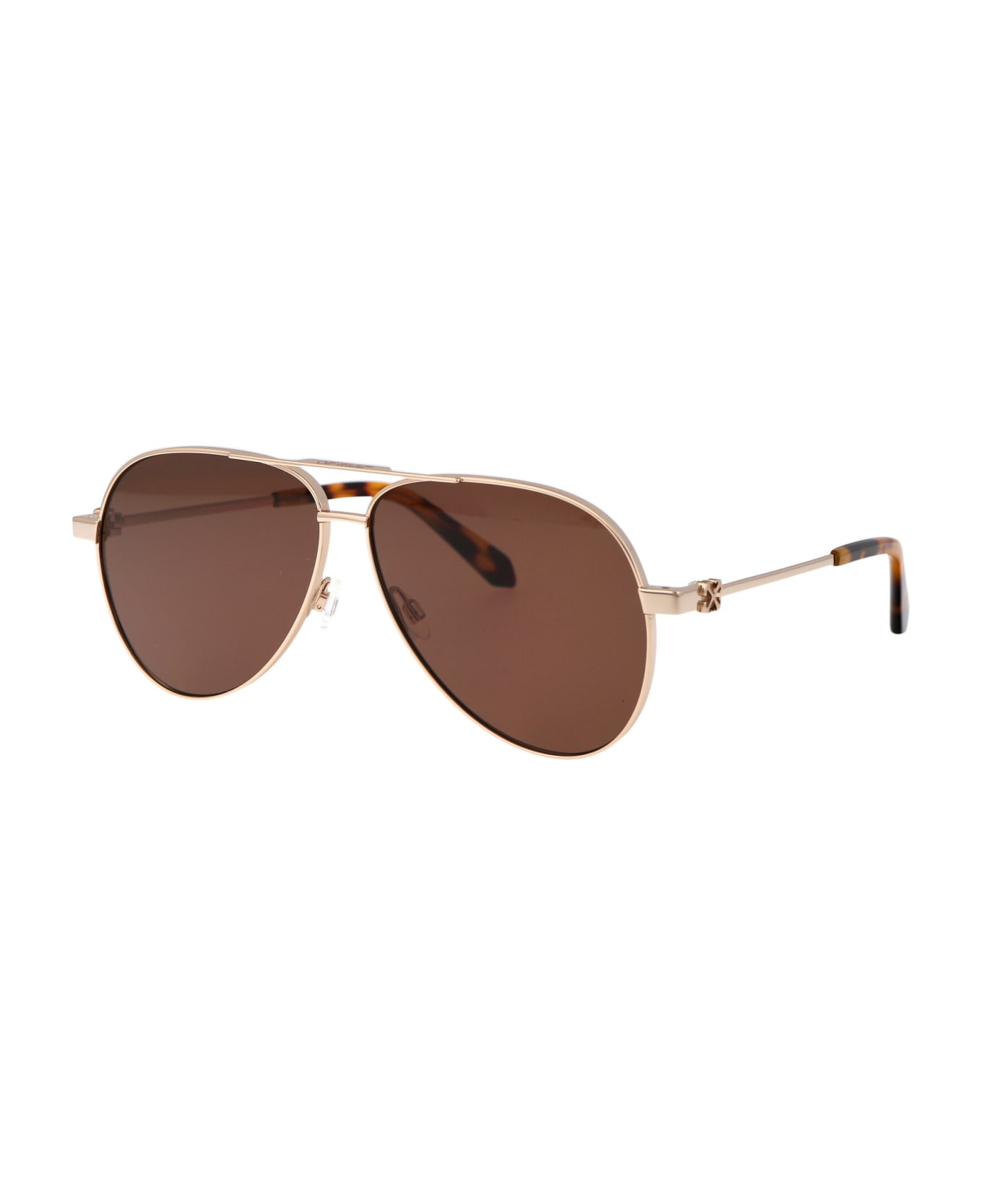 Off-White Ruston L Sunglasses - 7664 GOLD BROWN 
