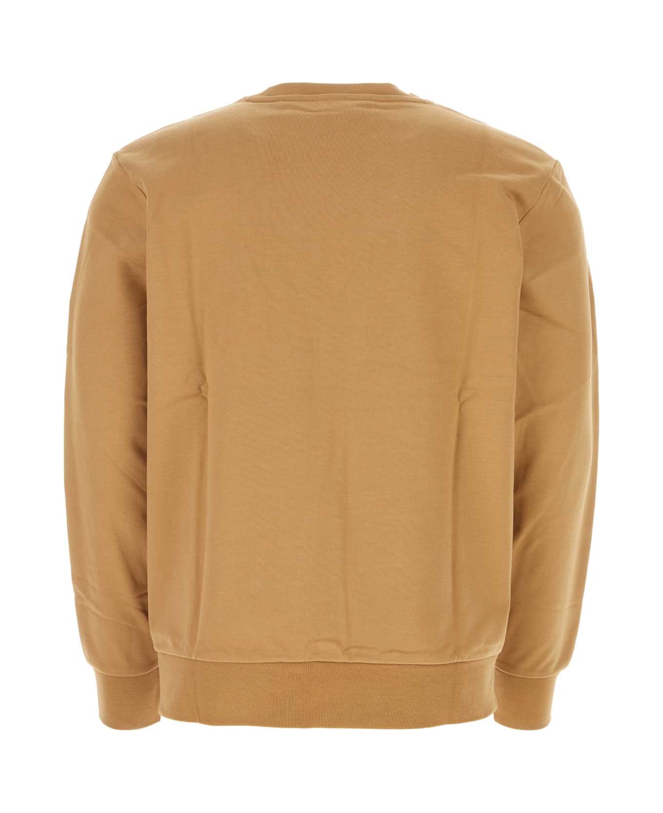 Hugo Boss Camel Cotton Sweatshirt - MEDIUMBEIGE