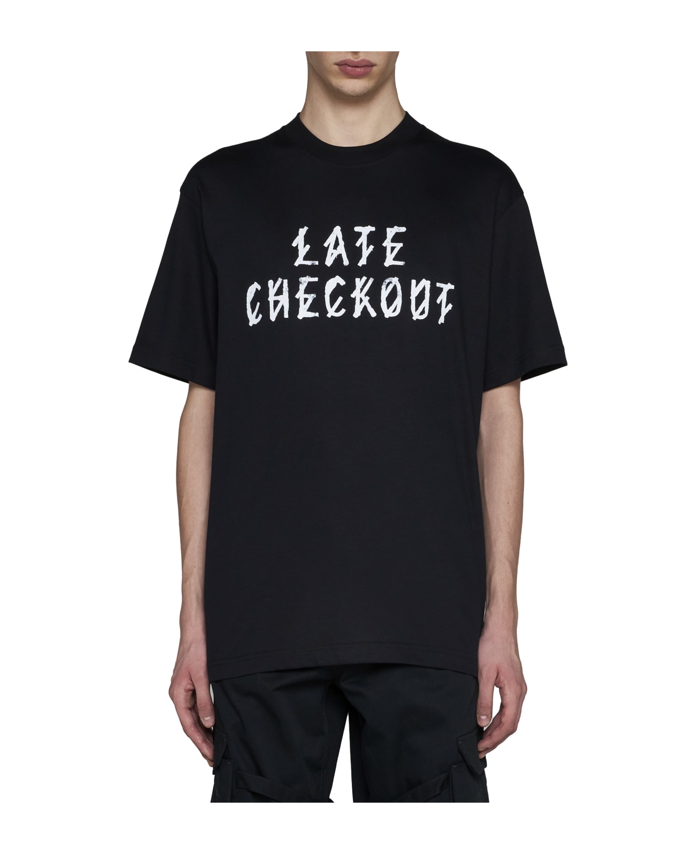 44 Label Group T-Shirt - Balck+late checkout シャツ