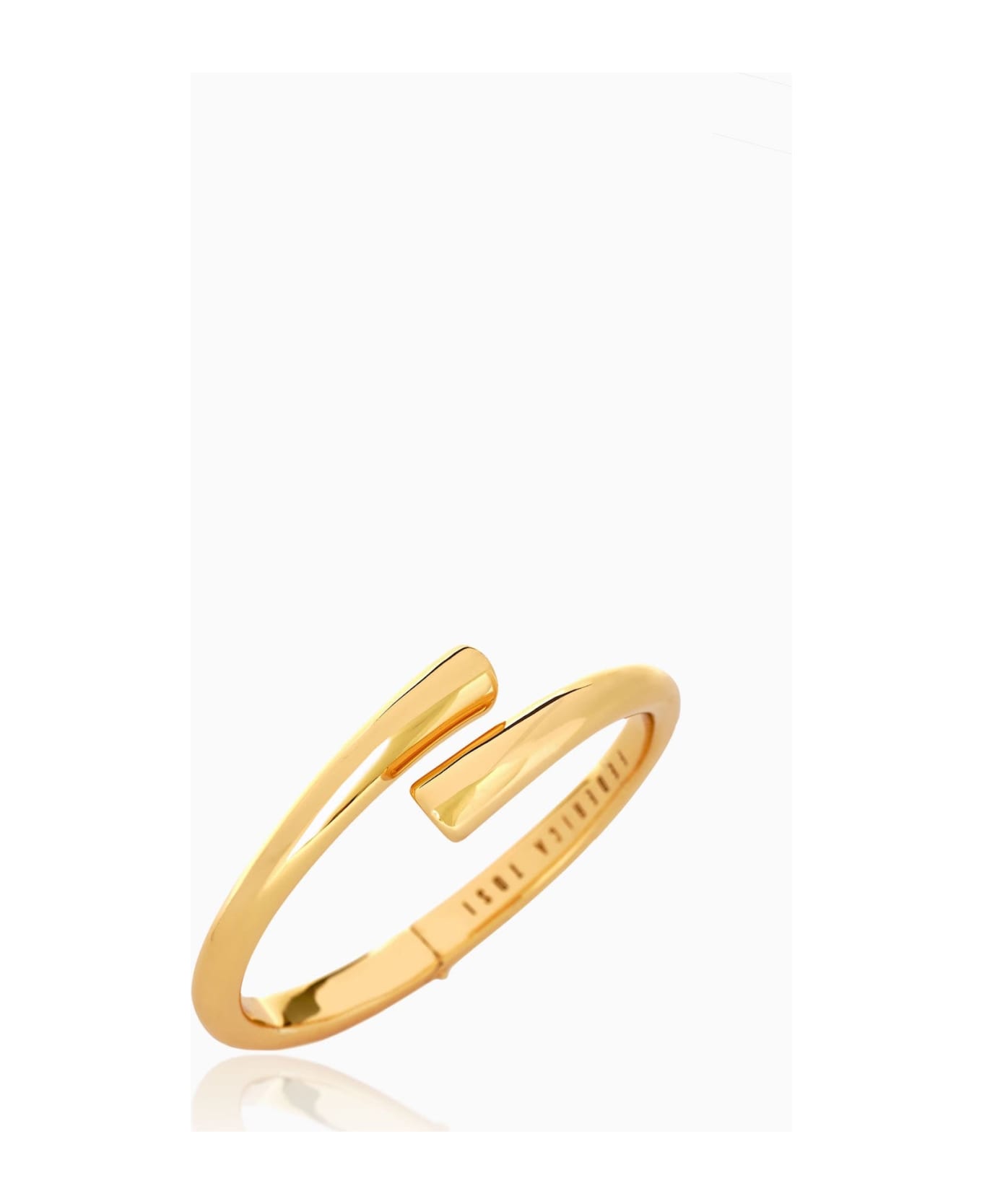 Federica Tosi Bracelet Tube Gold - GOLD ブレスレット