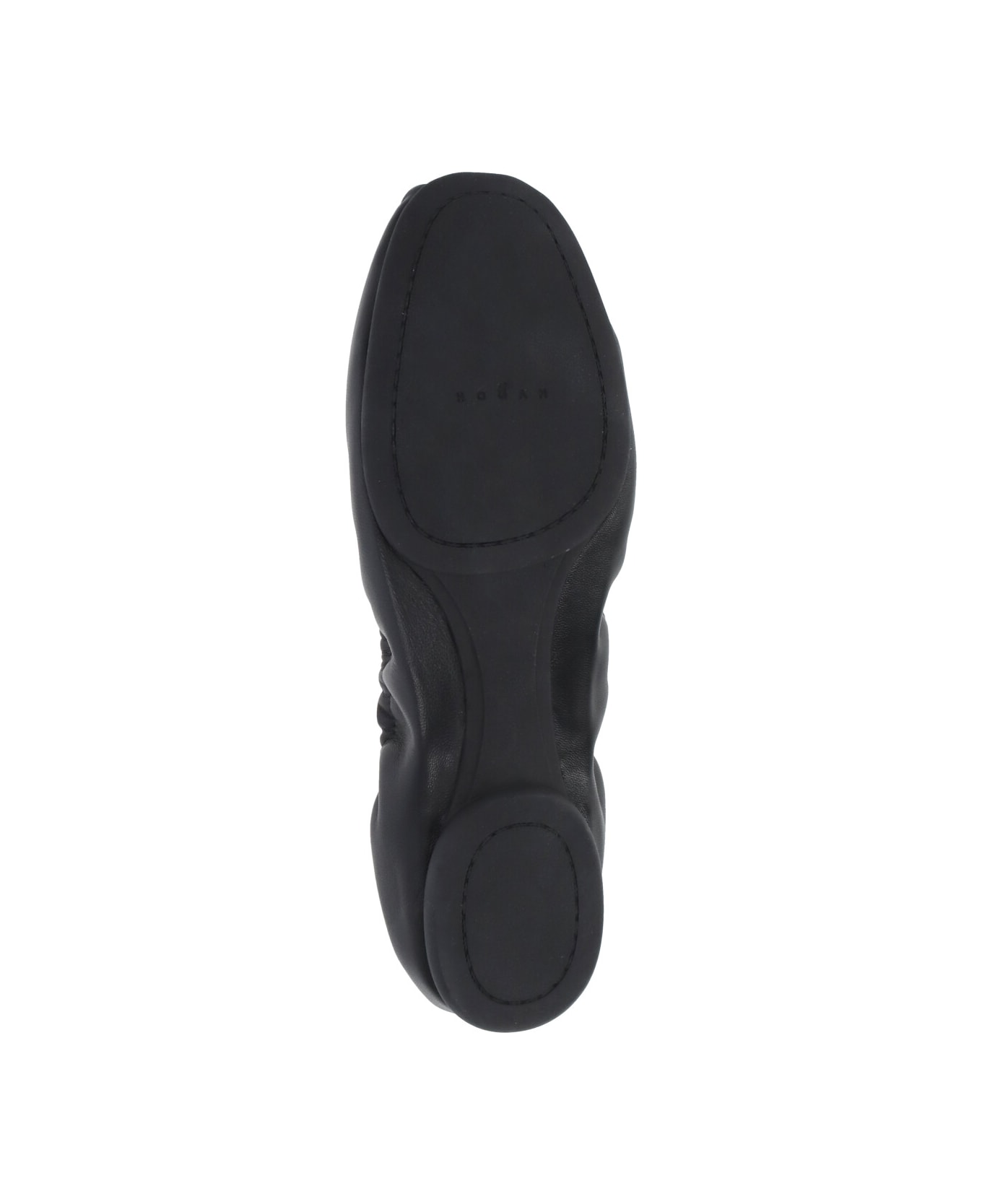 Hogan H684 Ballet Shoes - Black