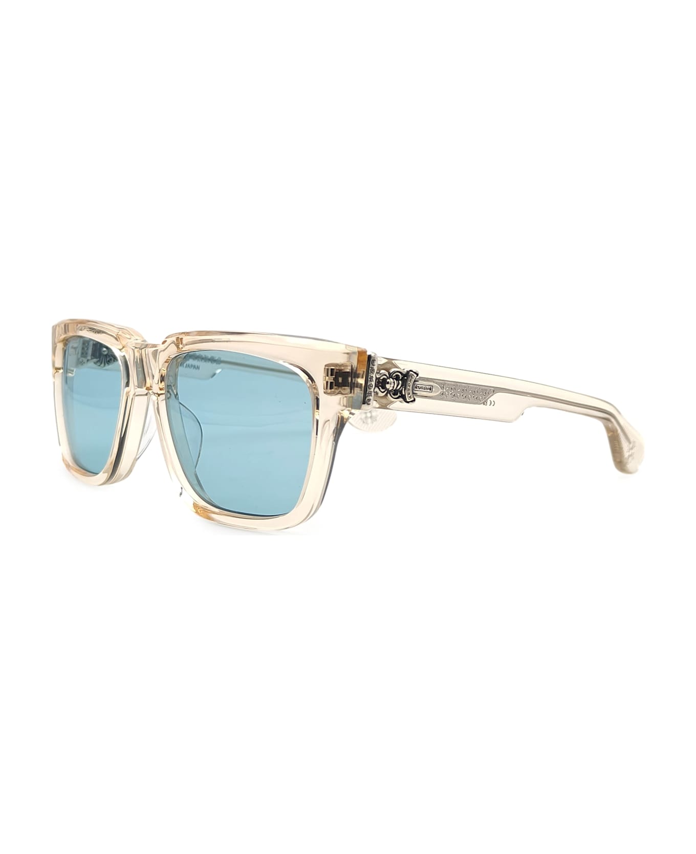 Chrome Hearts Box-officer - Chai Sunglasses - transparent beige