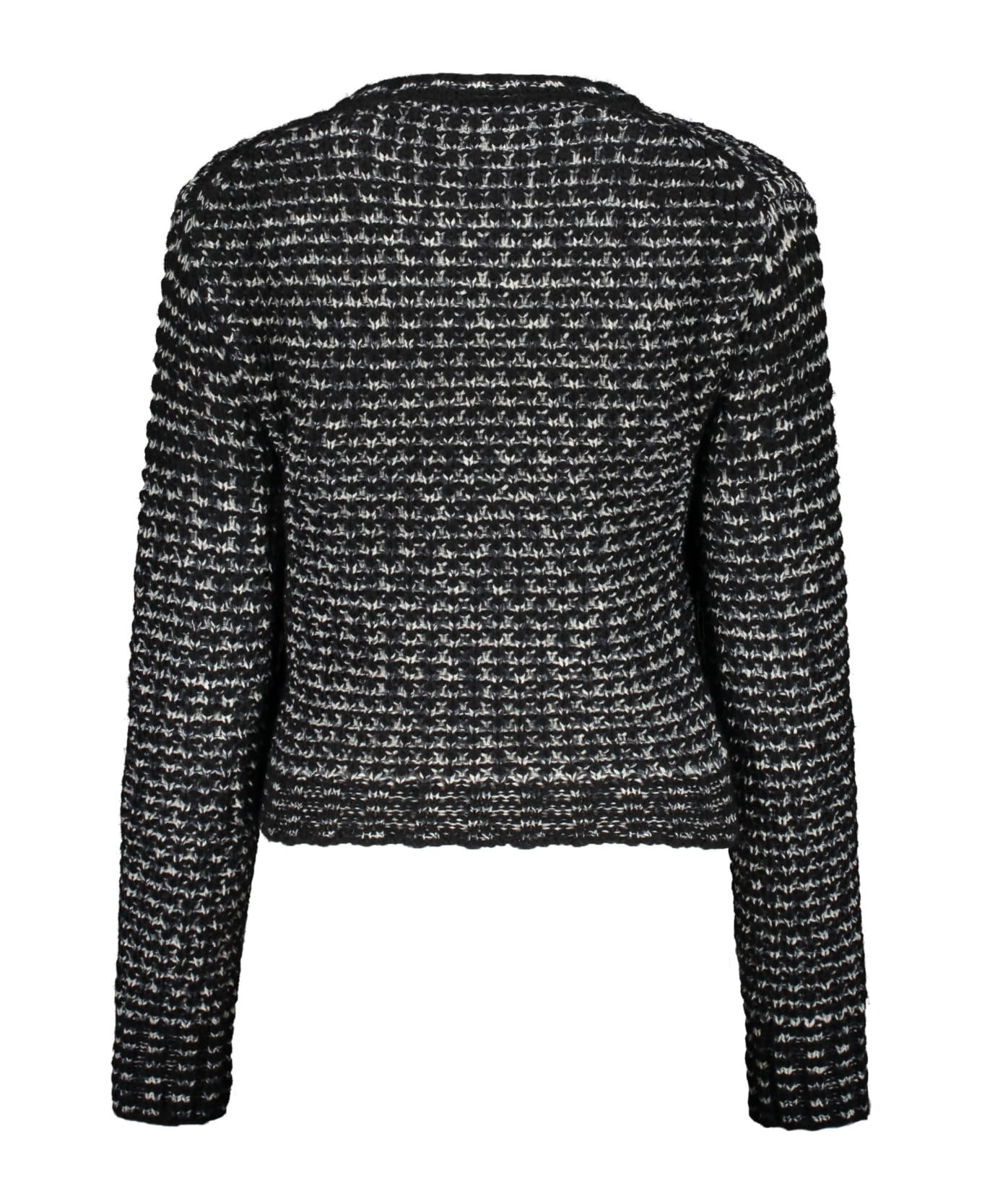Missoni Long Sleeve Crew-neck Sweater - black