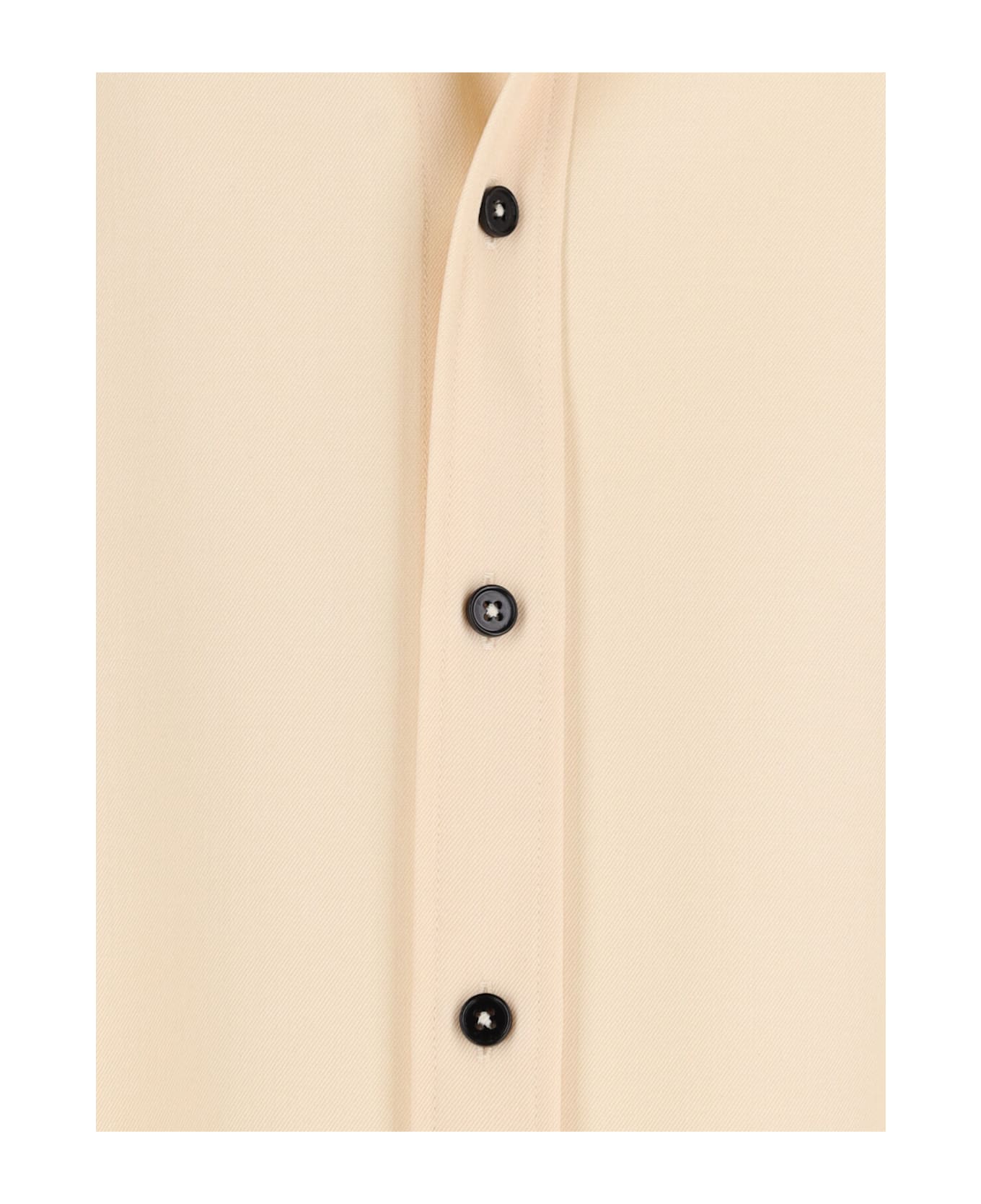 Jil Sander Midi Shirt Dress - Cream