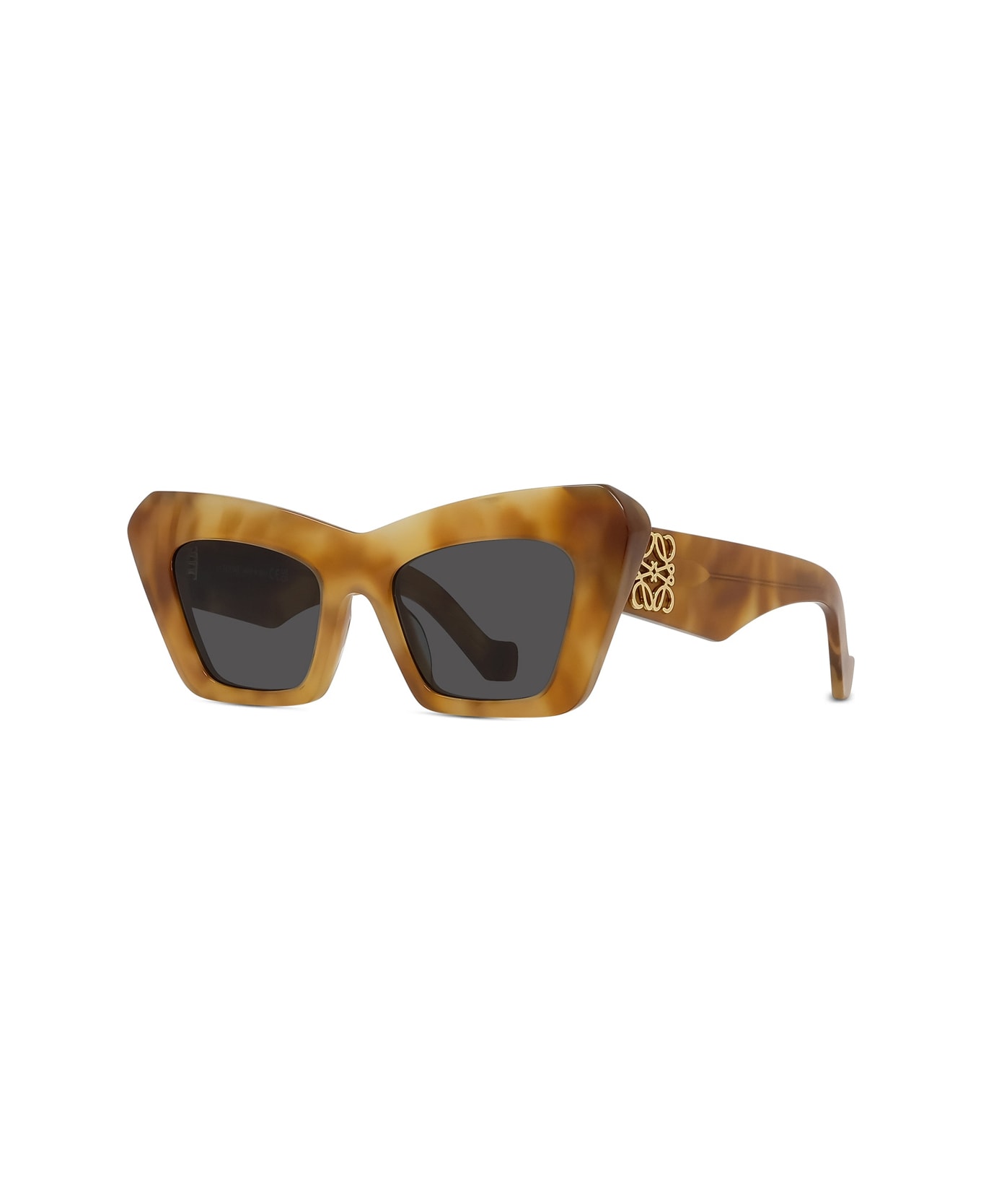 Loewe Lw40036i Anagram 53a Blonde Havana Sunglasses - Giallo